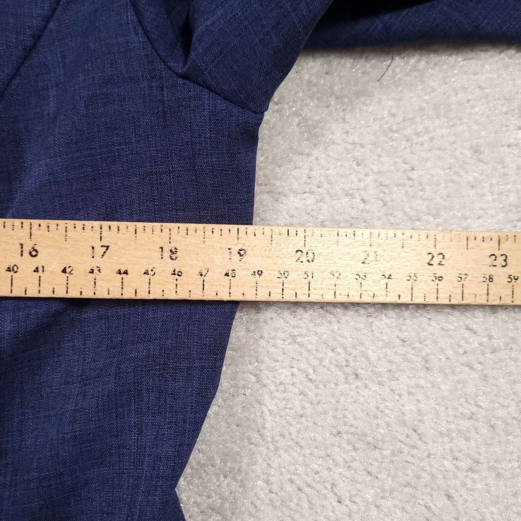 Vintage Sag Harbor Blazer Jacket Womens 8 Blue Career Design Pockets Blazer Jacket Size M / US 6-8 / IT 42-44 - 4 Thumbnail