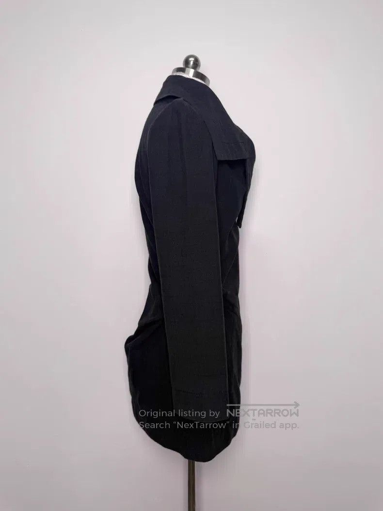 Vivienne Westwood Vivienne Westwood Black Big Saturn Deformation Windbreaker Size M / US 6-8 / IT 42-44 - 3 Thumbnail