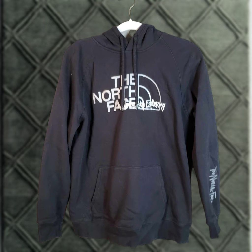 The North Face The North Face Womens Hoodie Large Black Hiking Nature L Size L / US 10 / IT 46 - 1 Thumbnail