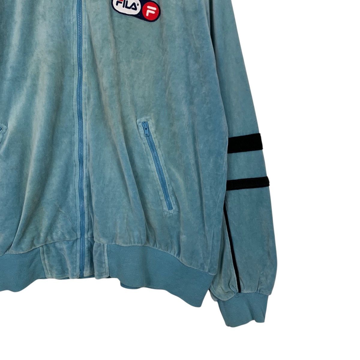 Fila Vintage 90's FILA Sweater Jacket #2526-C114 Size US L / EU 52-54 / 3 - 4 Thumbnail