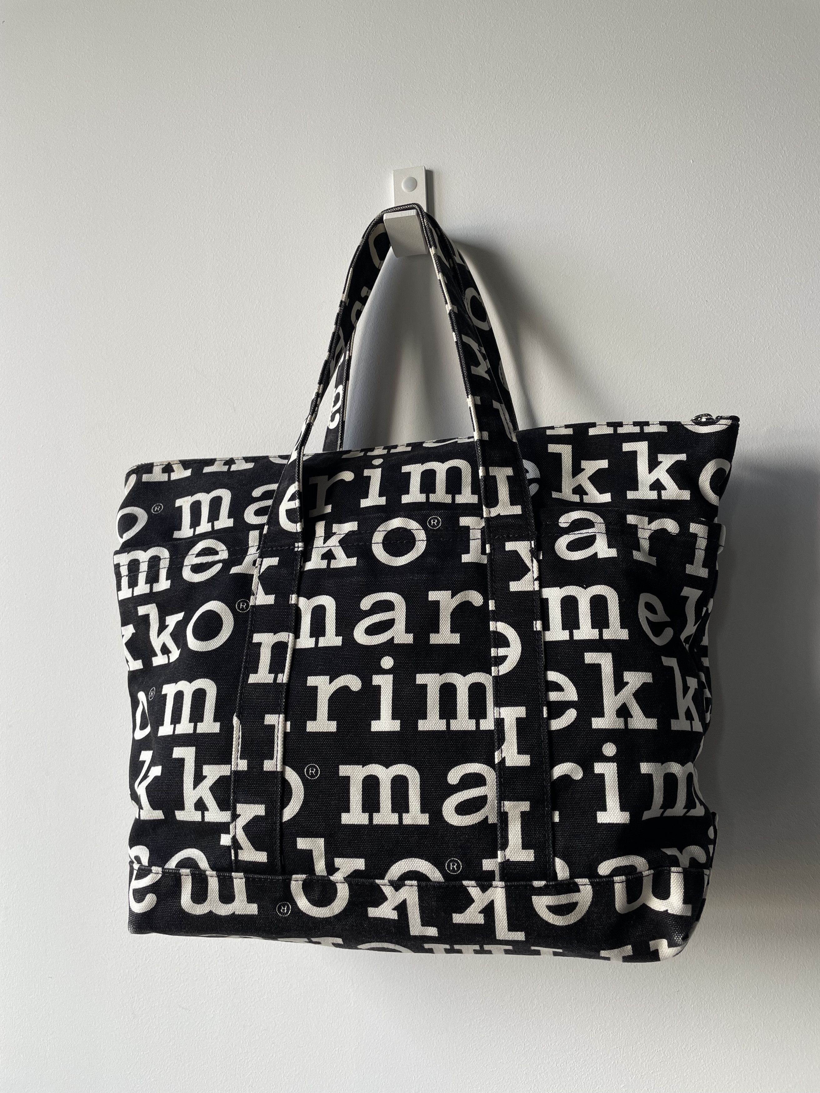 Marimekko Marimekko Monogram Letter Pattern Handbag 7791AC Size ONE SIZE - 3 Thumbnail