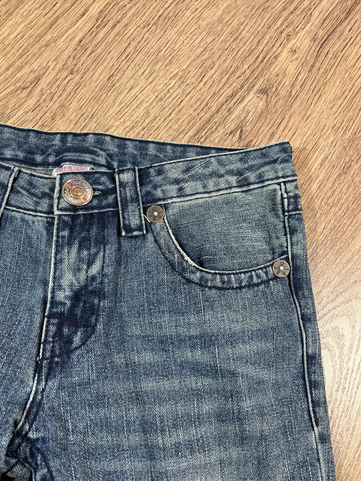 True Religion Vintage True Religion Flare Jeans Size 28" / US 6 / IT 42 - 6 Thumbnail