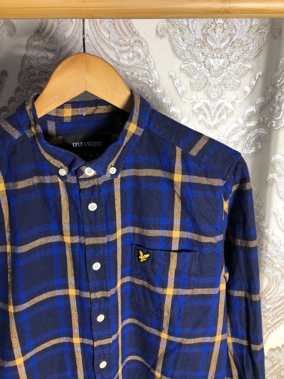 Lyle & Scott × Vintage VERY RARE LYLE & SCOTT FLANNEL DESIGNER SHIRT CASUAL Y2K 90s Size US L / EU 52-54 / 3 - 2 Thumbnail