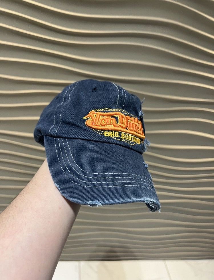 Von Dutch Eric Bostrom 49 X Von Dutch Distressed Hats Caps Size ONE SIZE - 2 Thumbnail