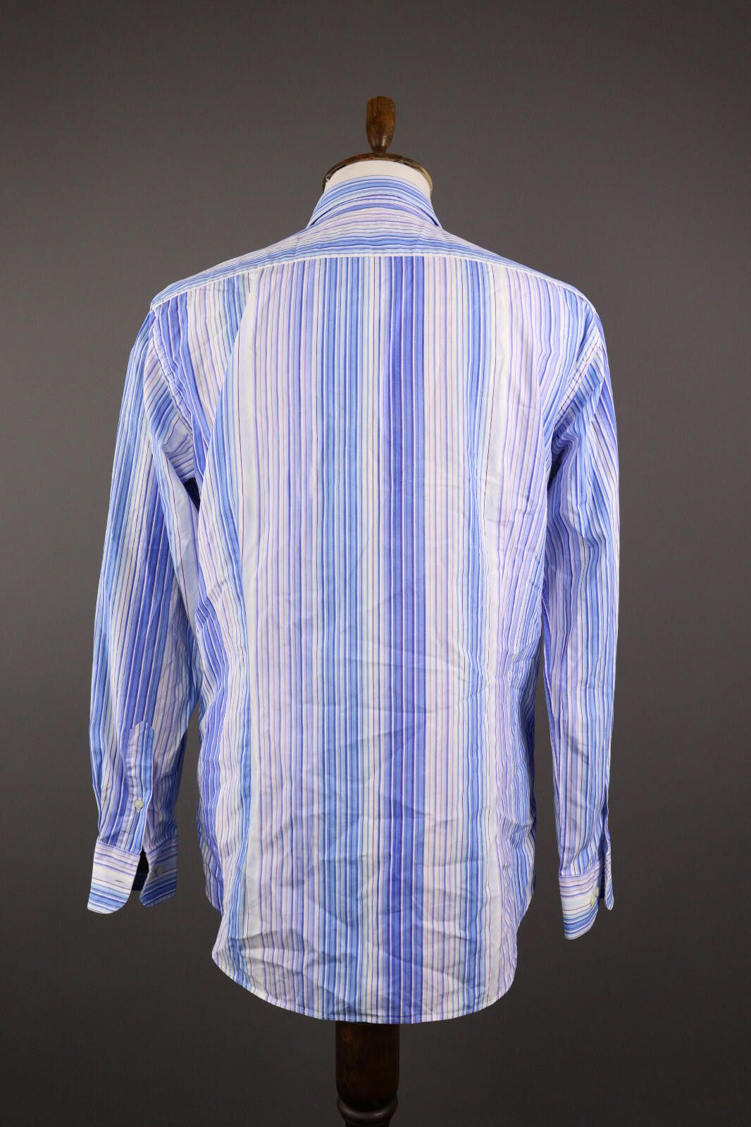 Etro Men Etro Stripe Long Sleeve Button Dress Shirt Size 42 Size US M / EU 48-50 / 2 - 5 Thumbnail