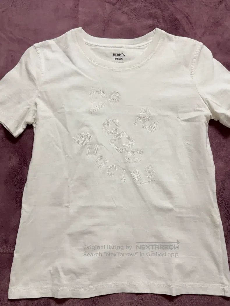 Hermes Hermes Women's Casual Comfortable Do Ré Boucles Printed Co Size XS / US 0-2 / IT 36-38 - 3 Thumbnail