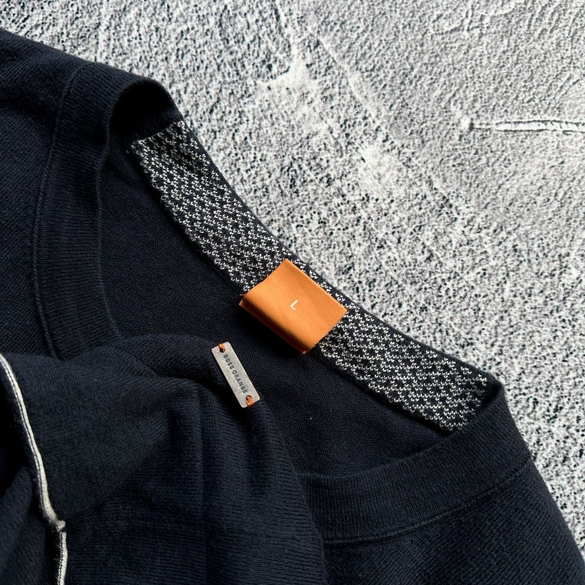 Hugo × Hugo Boss Mens Sweatshirt Hugo Boss Dark Blue Size: L Size US L / EU 52-54 / 3 - 9 Thumbnail