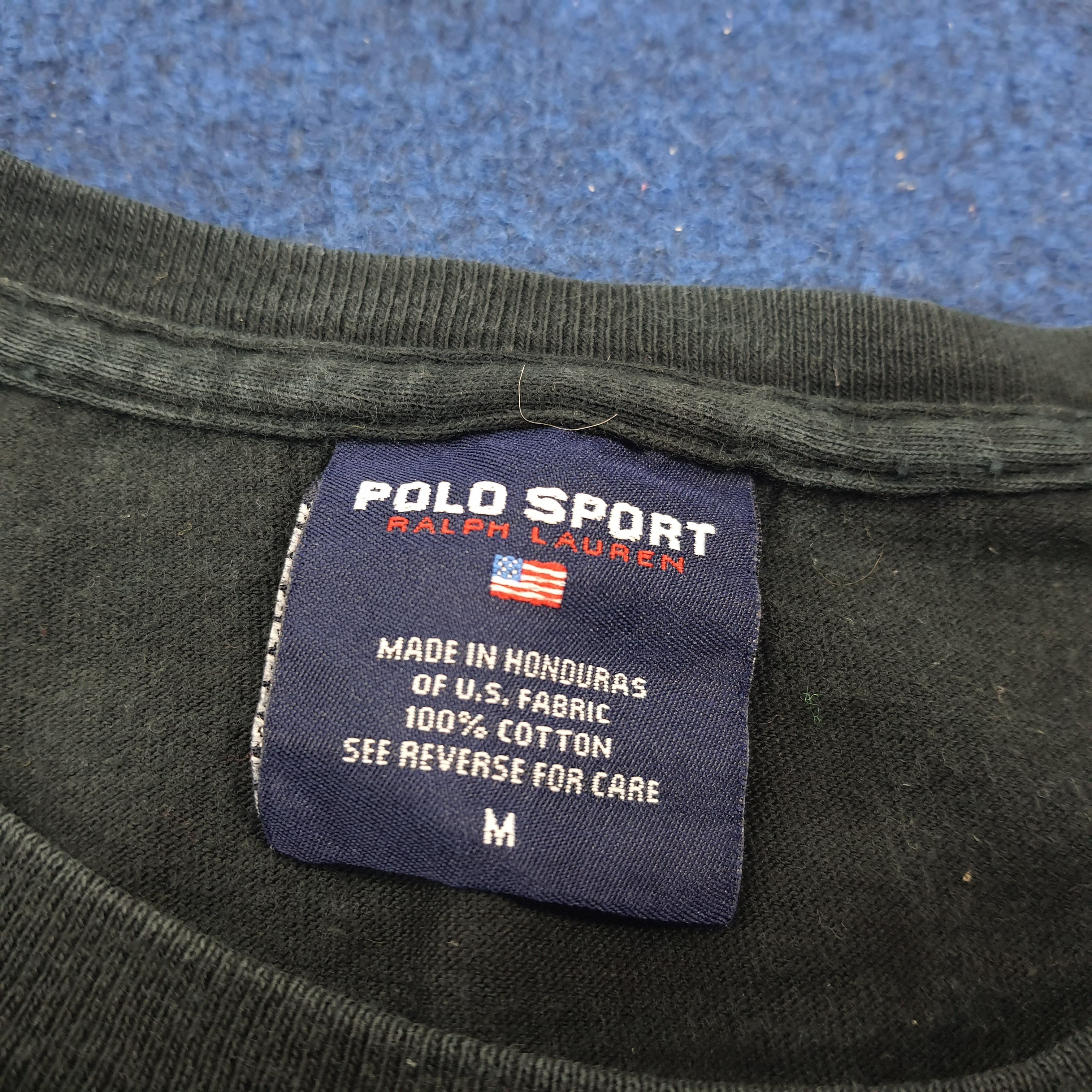 Polo Ralph Lauren × Vintage Vintage Polo Sport by Ralph Lauren Tshirt Size US L / EU 52-54 / 3 - 4 Thumbnail