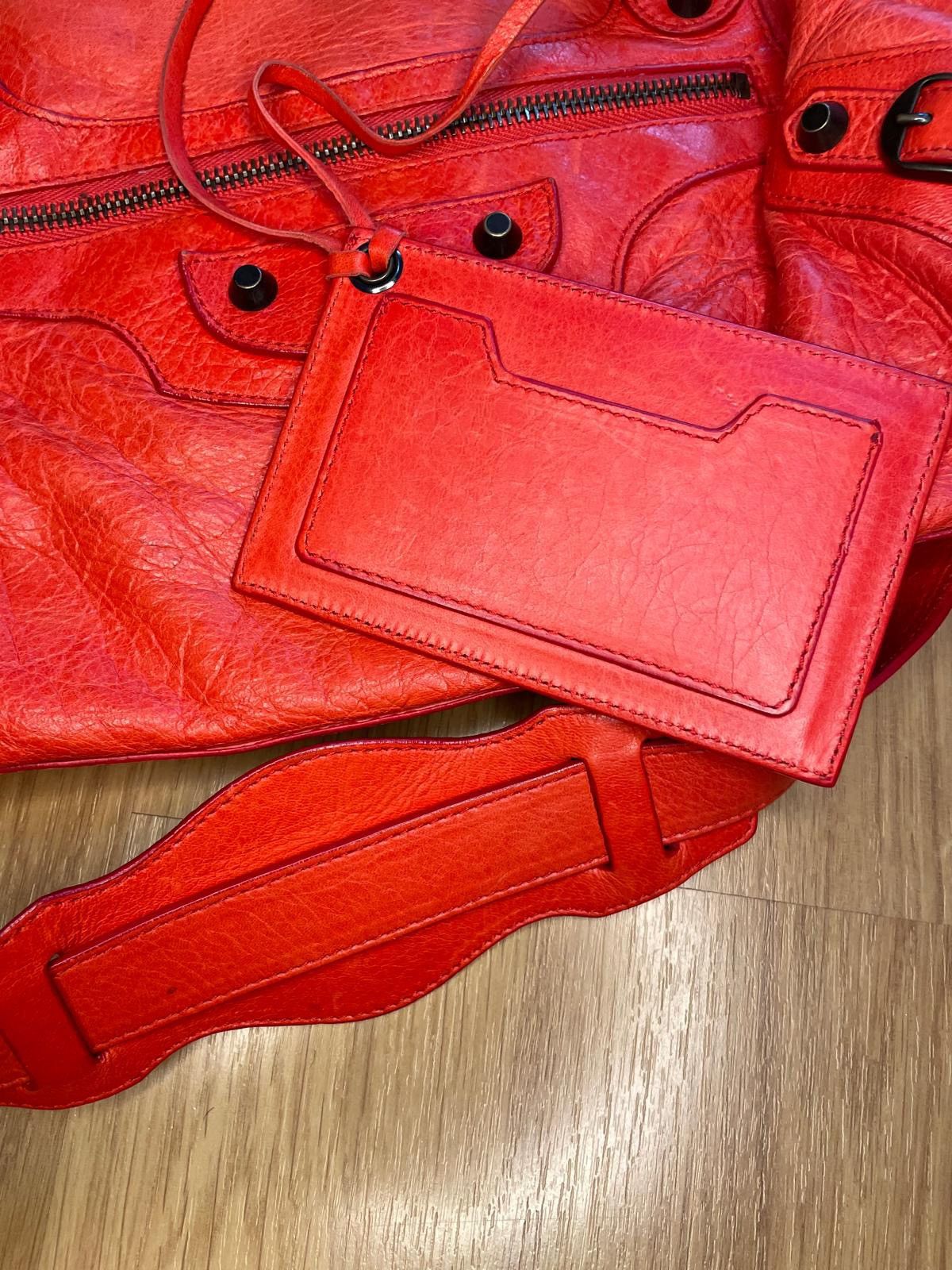 Balenciaga Authentic BALENCIAGA Leather The Twiggy Bag HandBag Size ONE SIZE - 9 Thumbnail