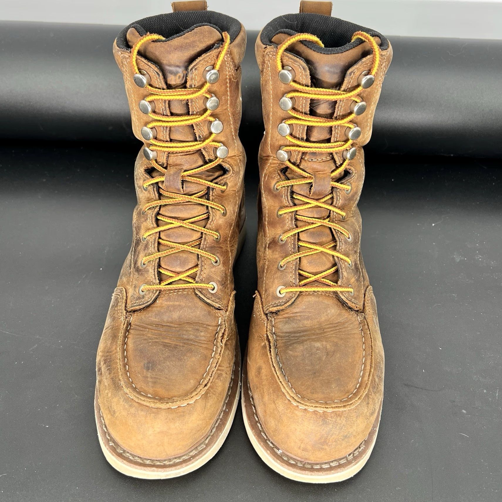 Danner Danner Cedar River 14302 Moc Toe 8" Boots Mens Work Brown Leather 9 D GUC Size US 9 / EU 42 - 2 Thumbnail
