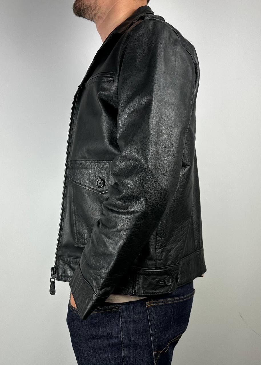 Vintage Rocha.JohnRocha bomber leather jacket casual size Medium Size US M / EU 48-50 / 2 - 2 Thumbnail