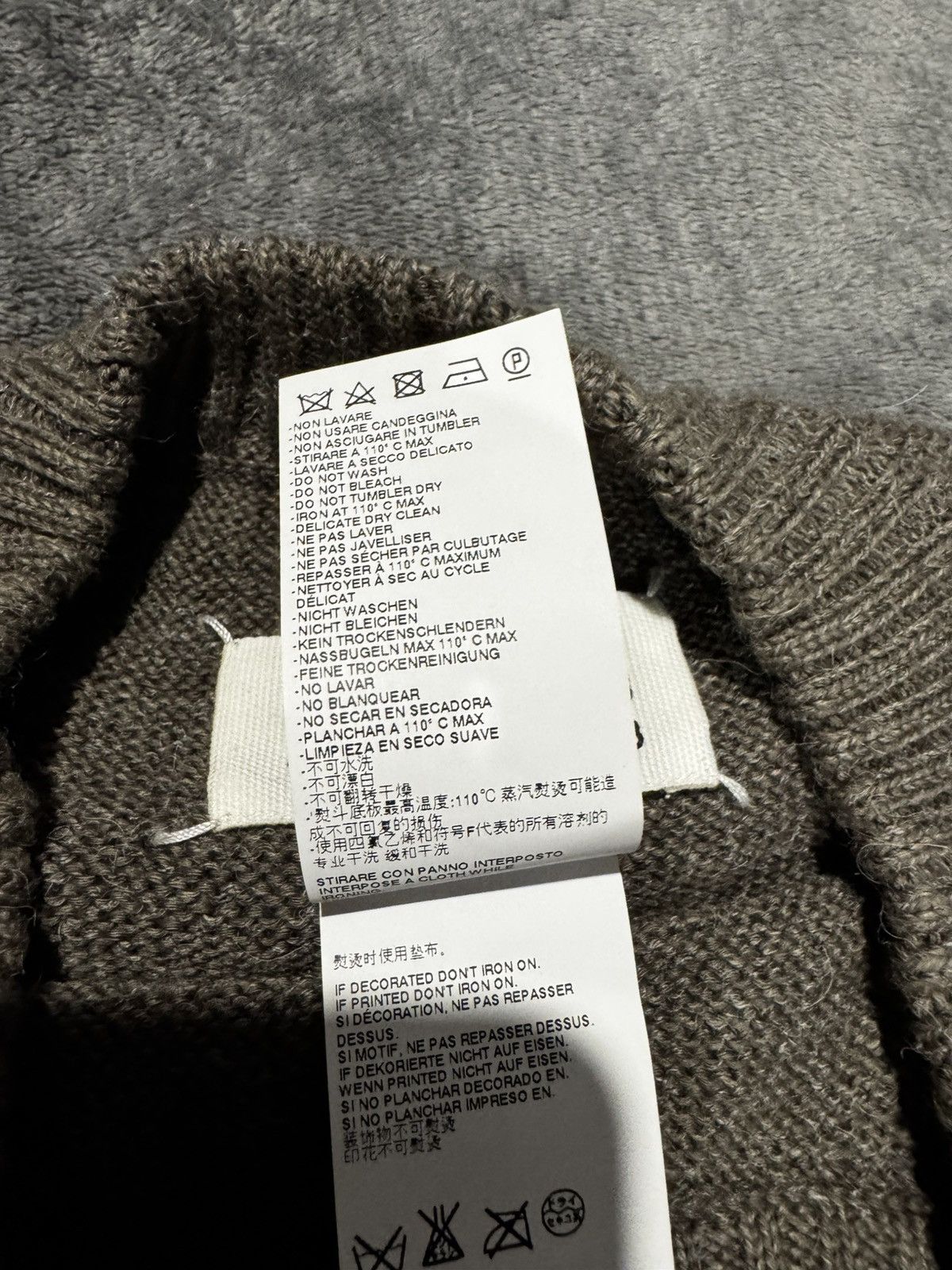 Maison Margiela Maison Margiela Sweater Brown - SS16 - Alpaca Wool Size US M / EU 48-50 / 2 - 8 Thumbnail
