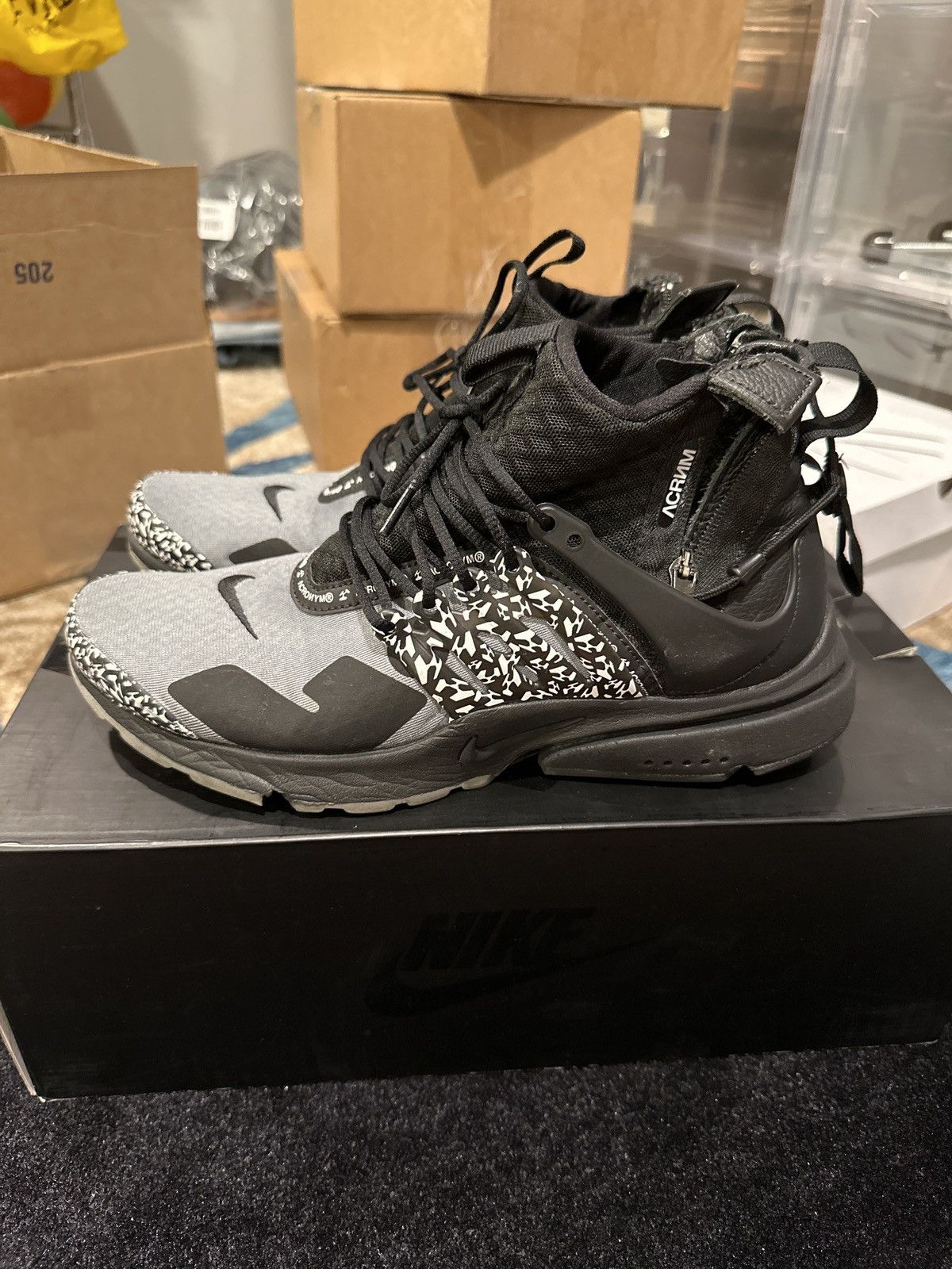 Nike Nike Air Presto Mid Acronym Cool Grey Grailed