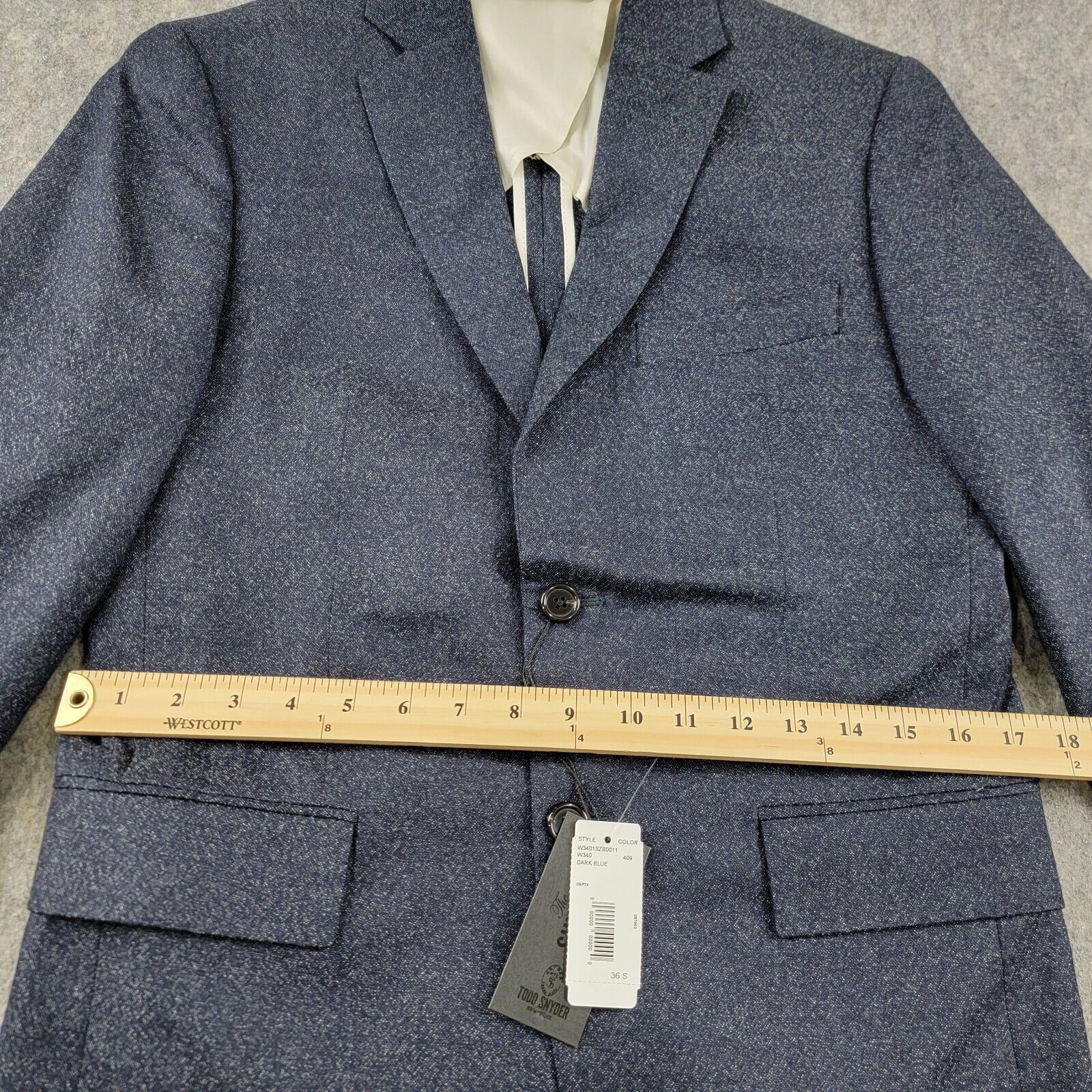 Todd Snyder Todd Snyder Donegal Sutton Suit Jacket Sport Coat Blazer Size 36S - 7 Thumbnail