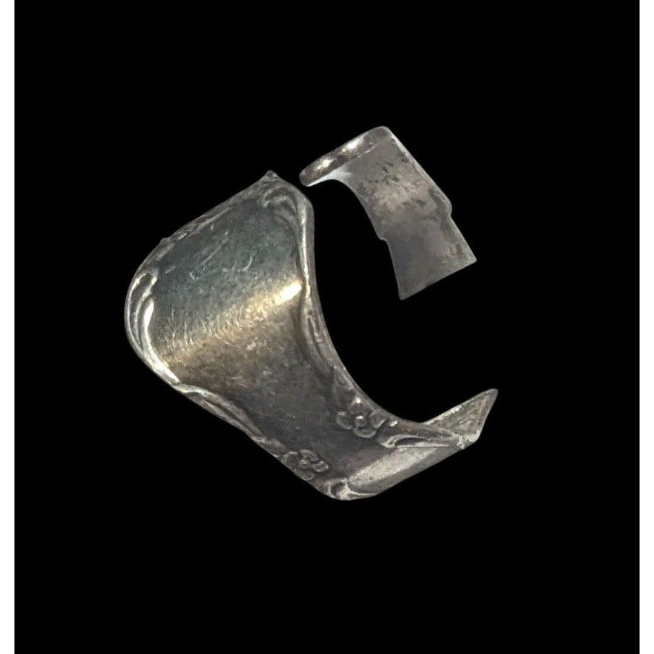 Other Vintage Sarah Coventry Silver Tone Spoon Wrap Ring Size 6 3/ Size ONE SIZE - 10 Thumbnail