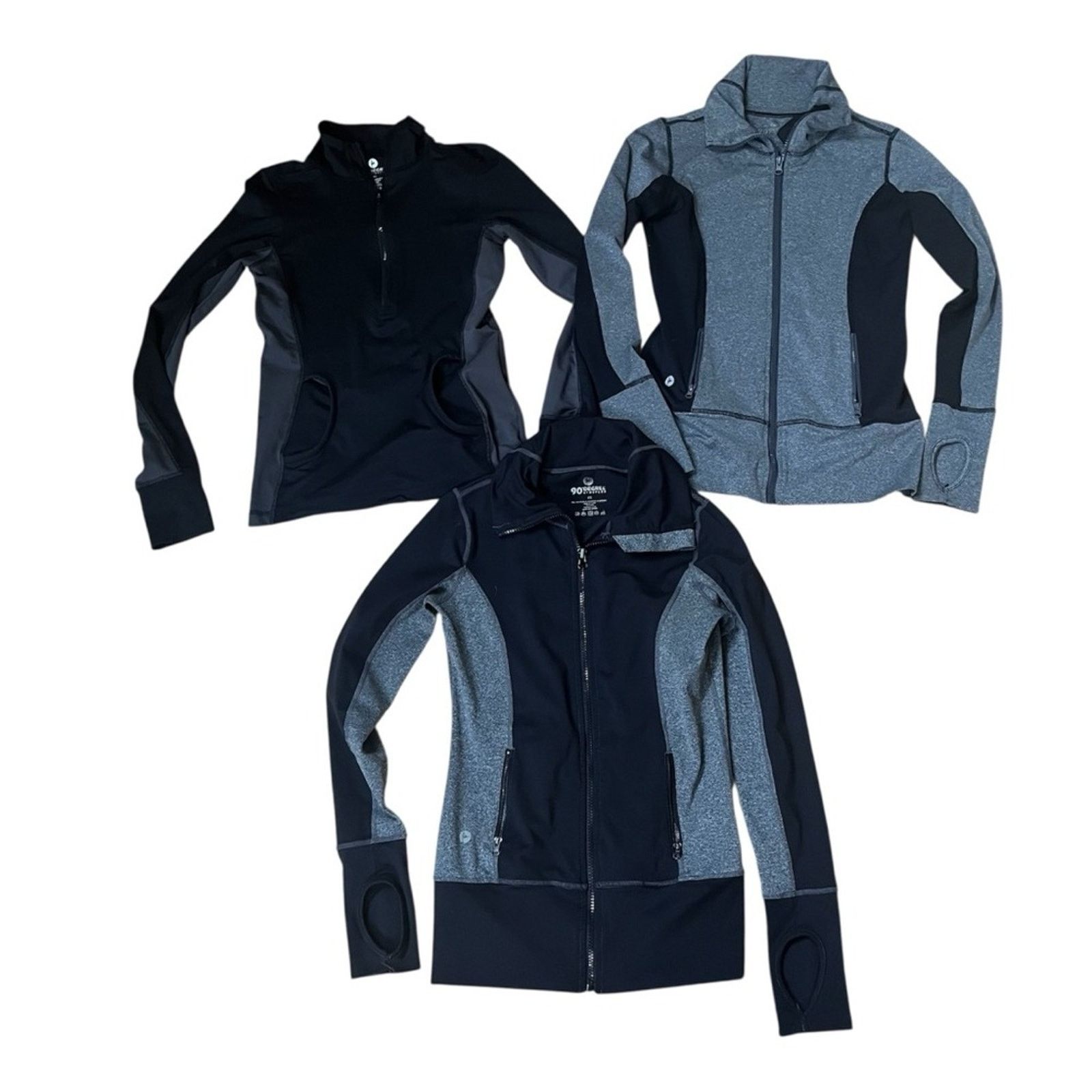 Other 90 Degree by Reflex 3 Athletic Jackets Full Zip Black XS Size XS / US 0-2 / IT 36-38 - 1 Thumbnail