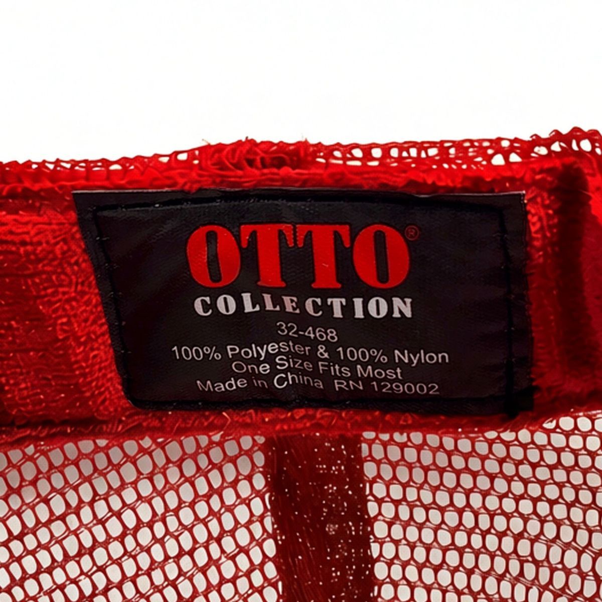 Other Pizza Hut Logo Mesh Back Trucker Hat OSFM OTTO COLLECTION Size ONE SIZE - 5 Thumbnail