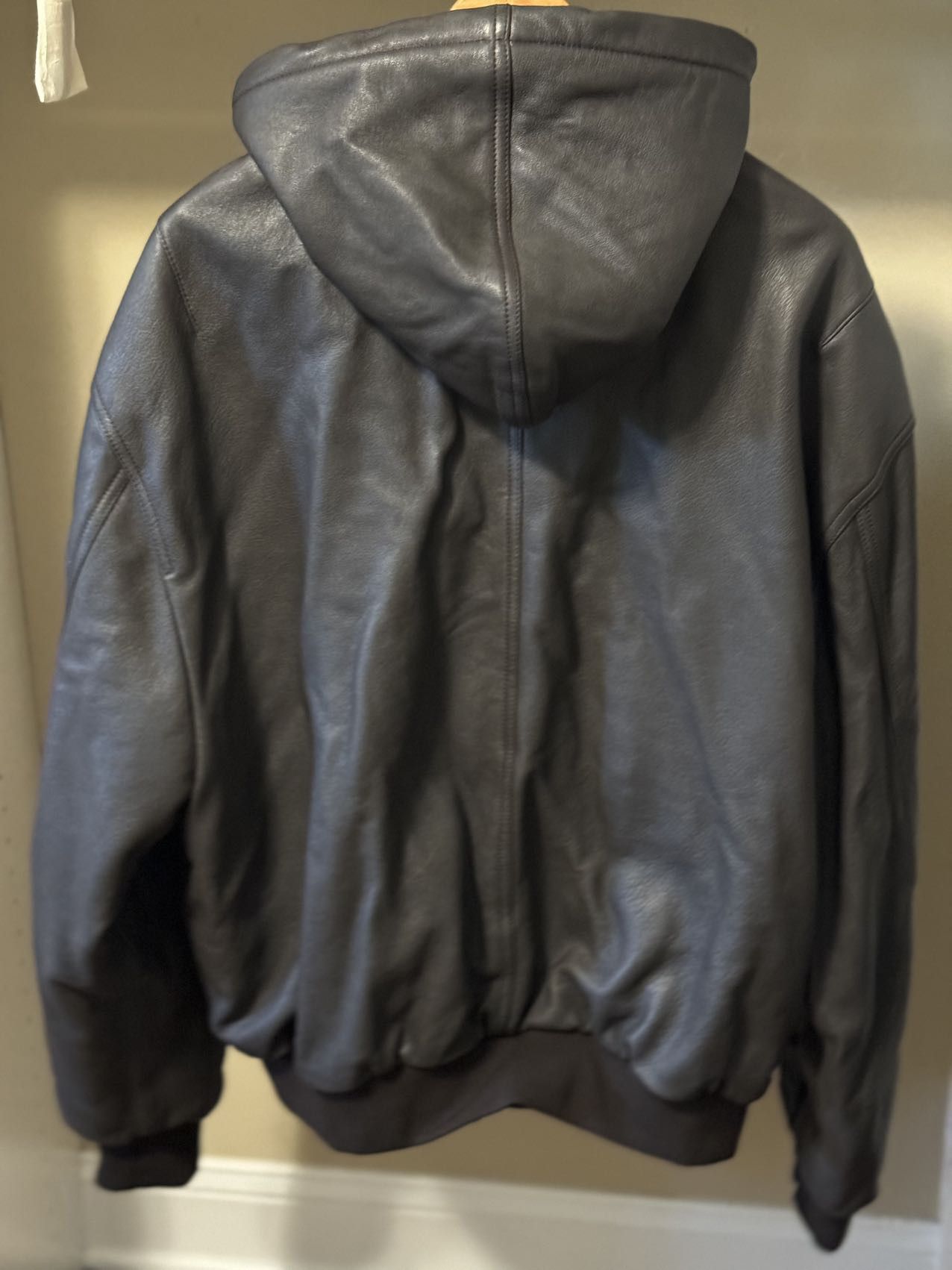 Balenciaga 🔥All leather Balenciaga Sporty B Shearling Jacket Size US S / EU 44-46 / 1 - 2 Thumbnail
