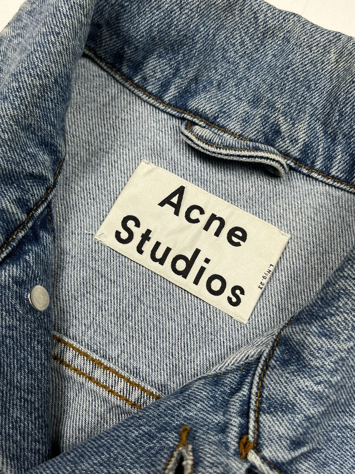 Acne Studios Acne Studios SS14 Jam LT Vintage Denim Jacket Size US M / EU 48-50 / 2 - 10 Thumbnail