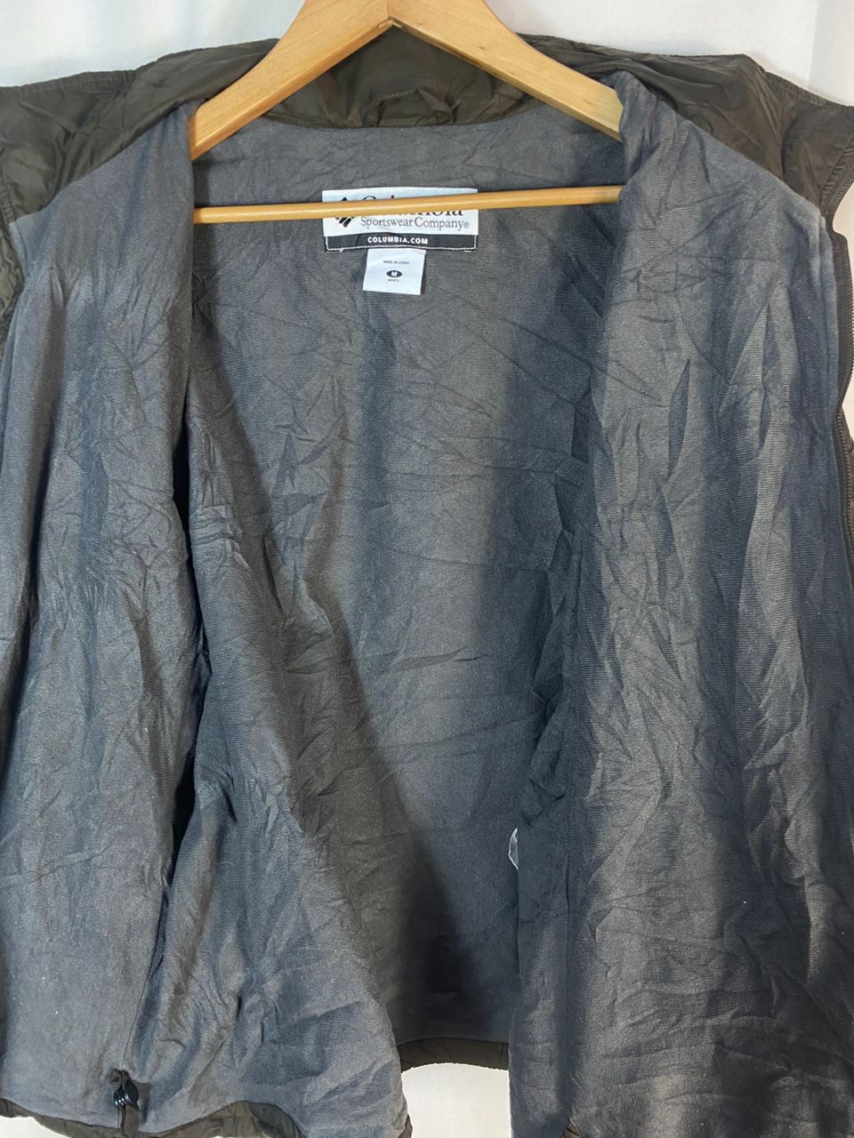 Columbia Colombia windbreaker jacket hidden hoodie Size US L / EU 52-54 / 3 - 6 Thumbnail