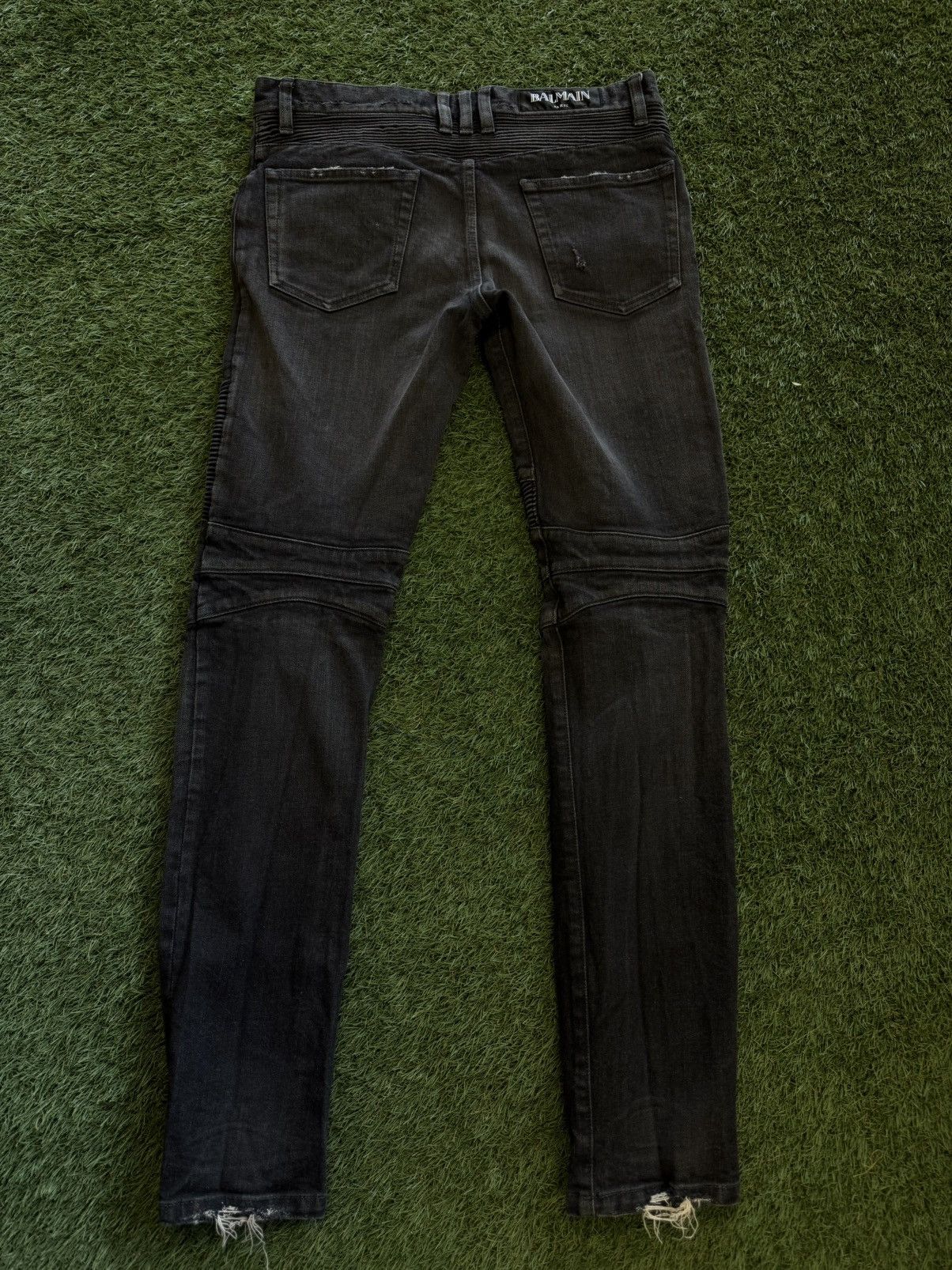 Balmain Balmain Paris Black Ripped Jeans Size 30 Size US 30 / EU 46 - 5 Thumbnail