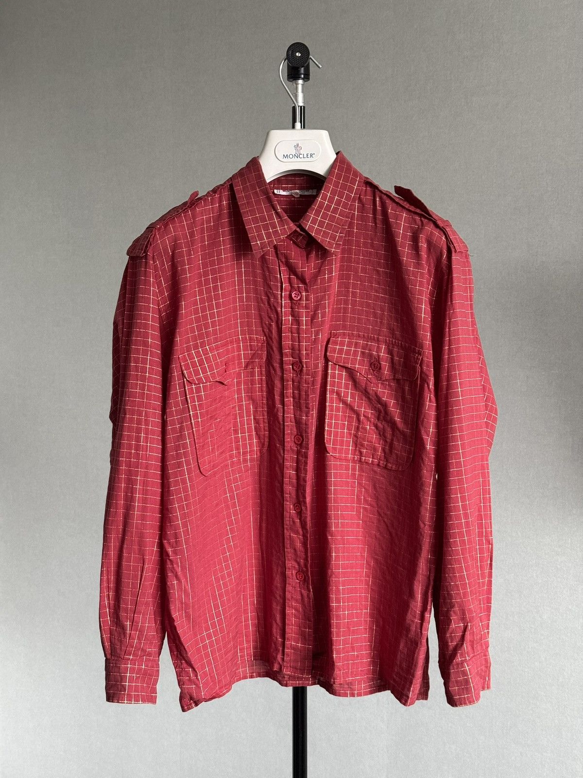 Saint Laurent Paris × Vintage Vintage Saint Laurent shirt Size M / US 6-8 / IT 42-44 - 2 Thumbnail