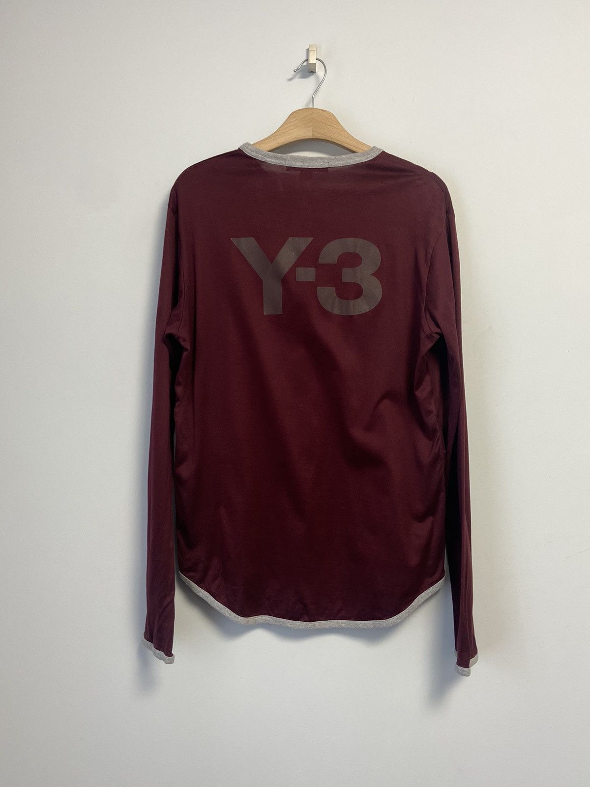 Yohji Yamamoto Yohji Yamamoto Long Sleeve Big Logo Size US L / EU 52-54 / 3 - 1 Thumbnail