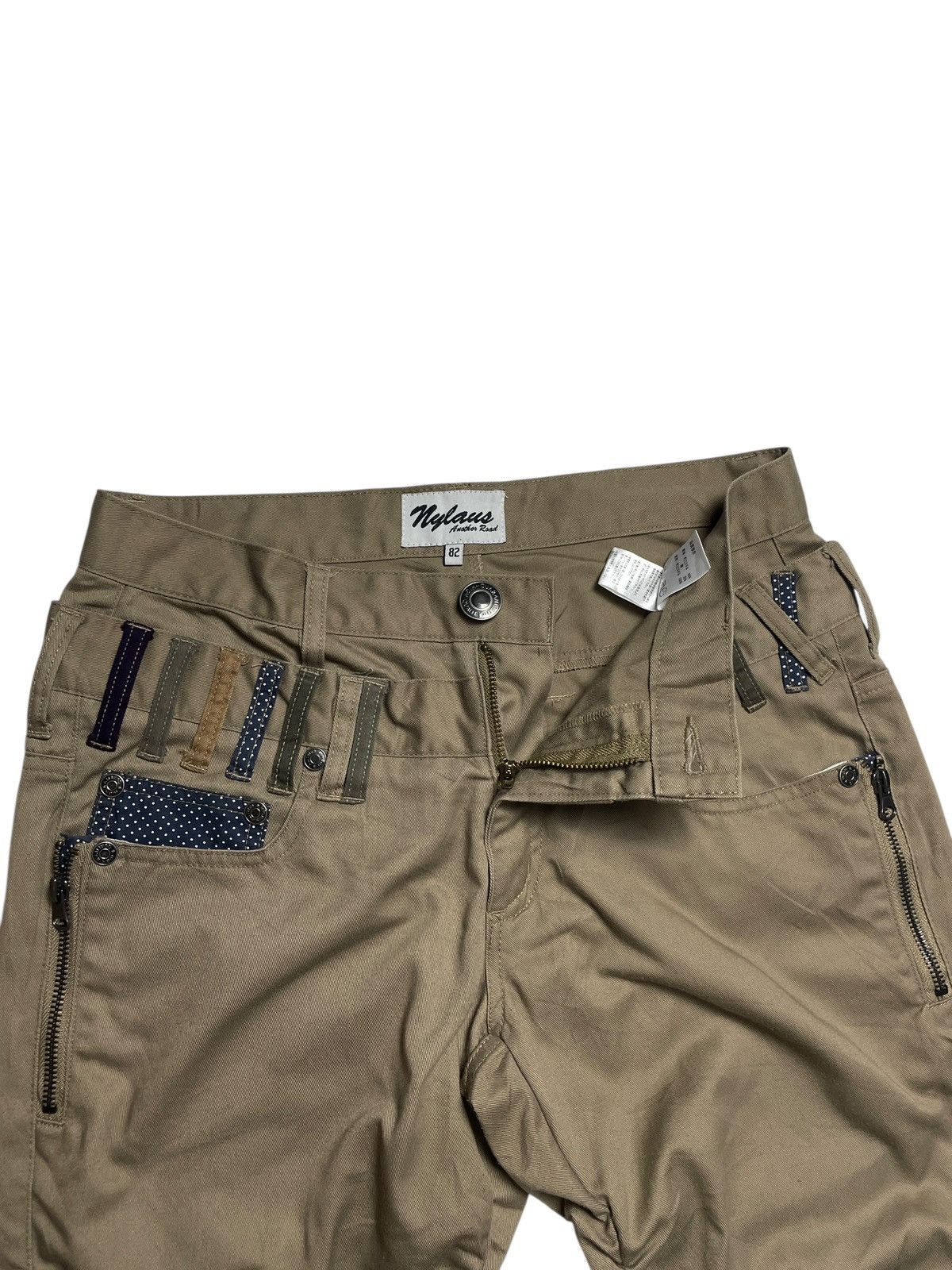 If Six Was Nine 2000’s Nylaus - Double Waist Ruched Pants Size US 31 - 2 Thumbnail