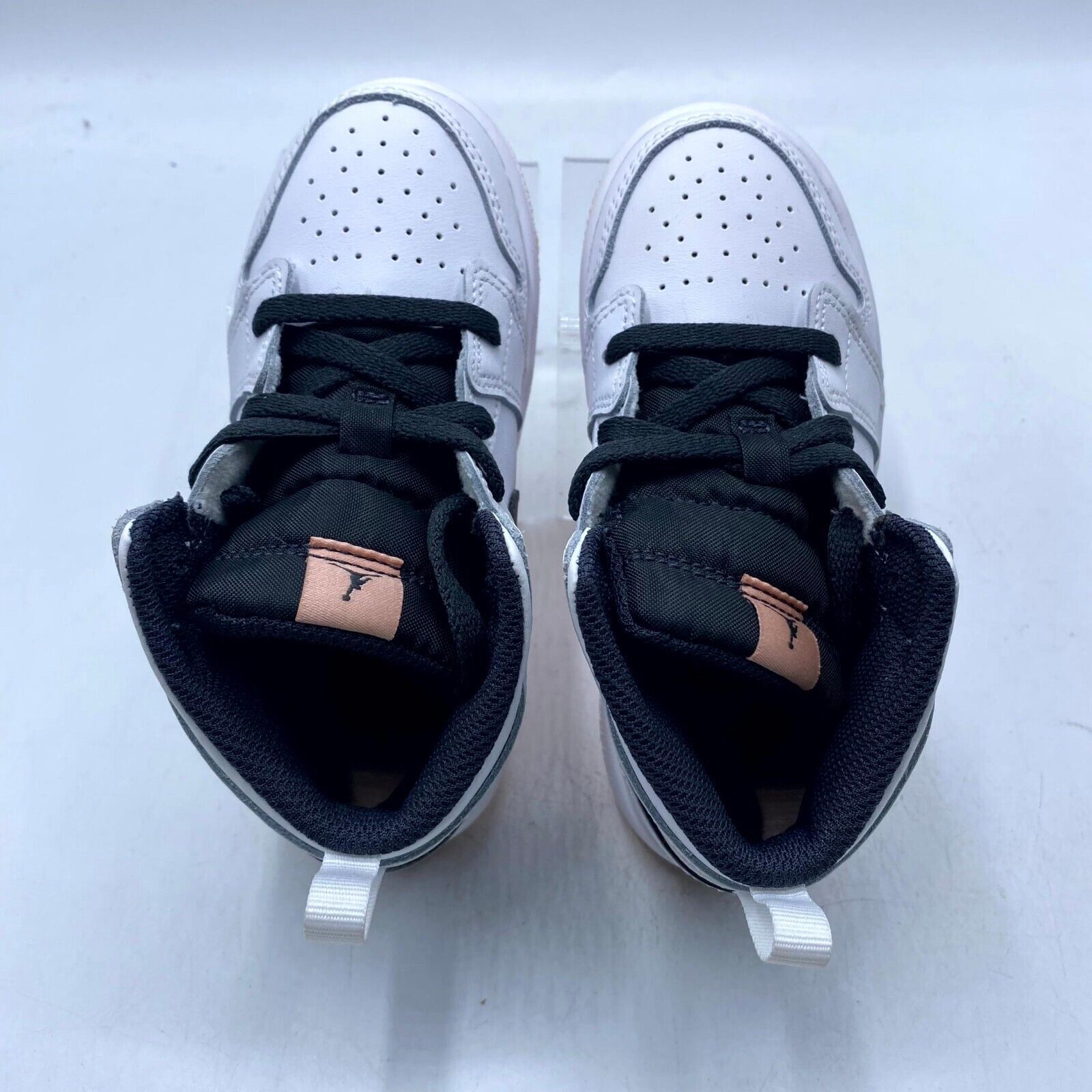 Nike NEW Nike Air Jordan 1 Mid TD White Arctic Orange 640735-180 Size US 9 / EU 42 - 6 Thumbnail