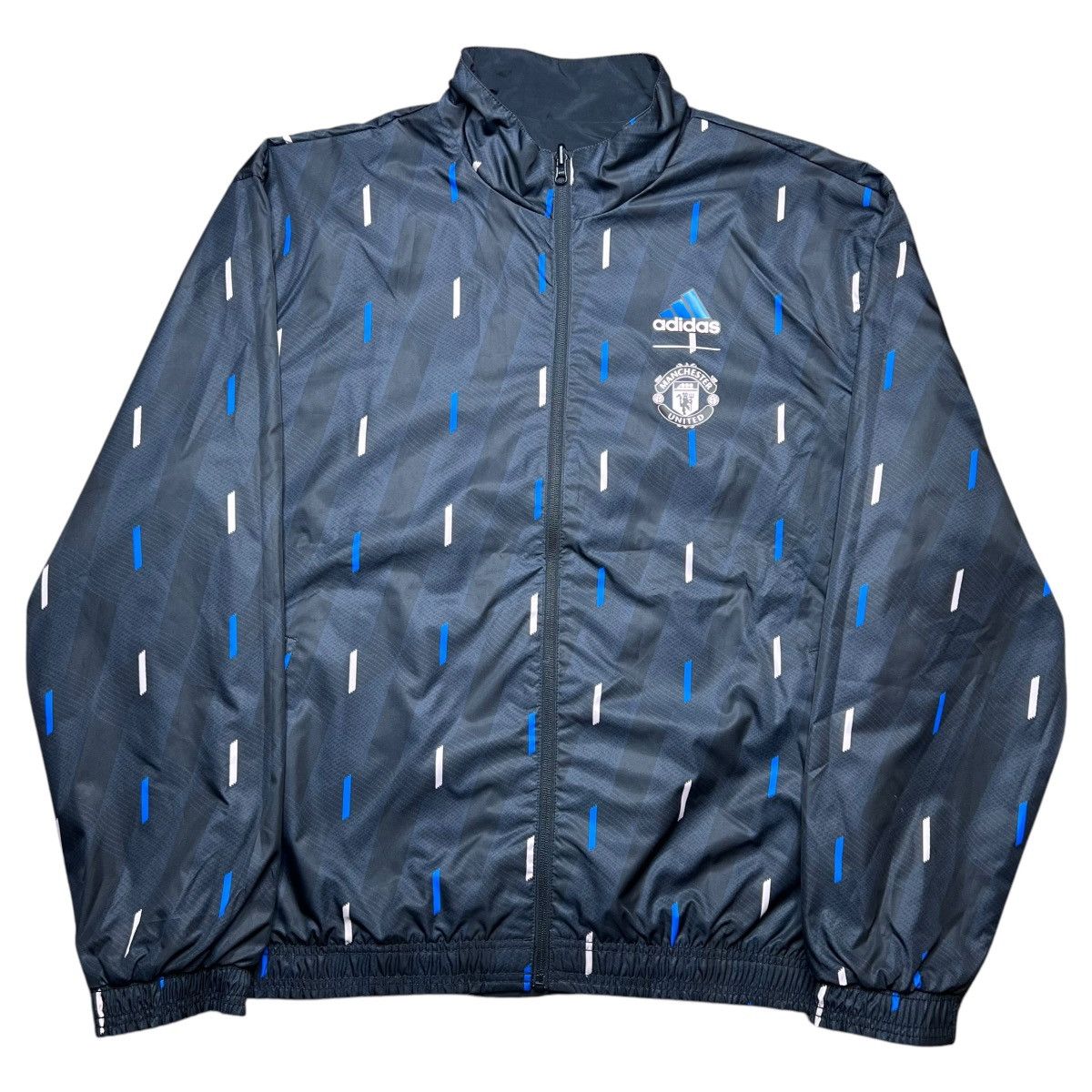 Adidas 2022-2023 Adidas Manchester United Reversible Anthem Jacket Size US XL / EU 56 / 4 - 1 Thumbnail