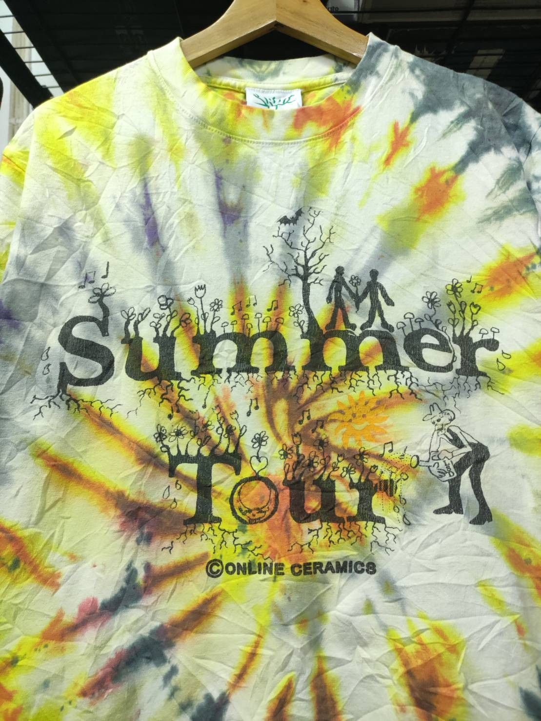 Online Ceramics Online Ceramics Summer Tour T-Shirt S Over M Size US M / EU 48-50 / 2 - 1 Thumbnail