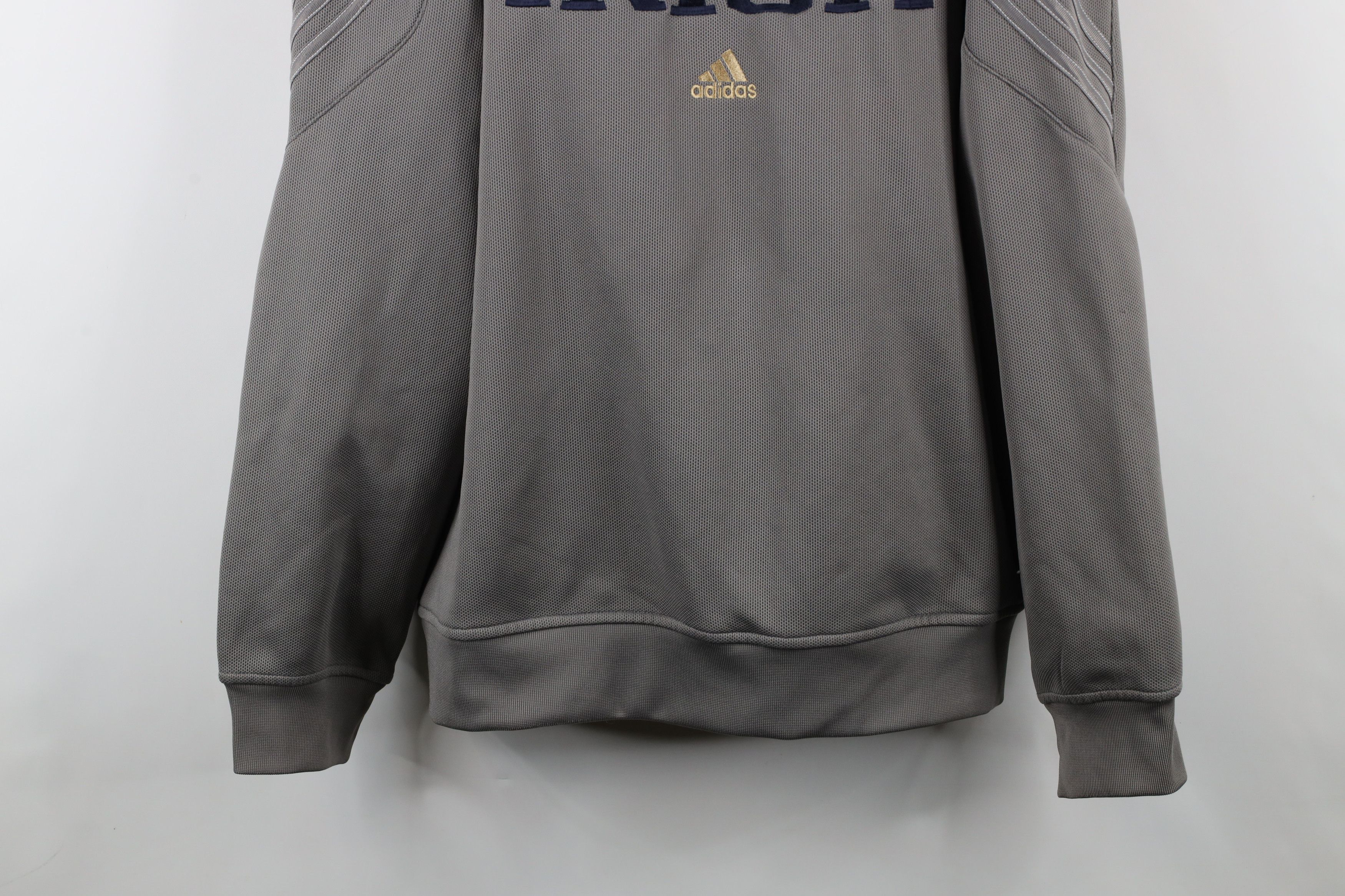 Adidas × Vintage Adidas Dame University Football Fleece Lined Sweatshirt Size US XXL / EU 58 / 5 - 3 Thumbnail