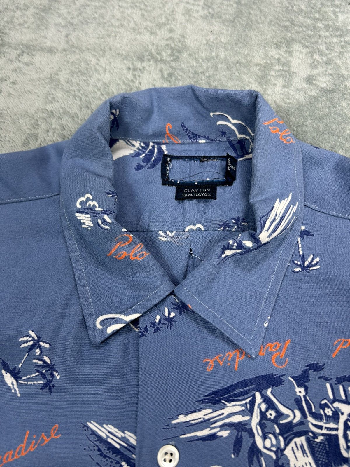 Polo Ralph Lauren Vintage Polo Ralph Lauren Hawaii Rayon Shirt Size US L / EU 52-54 / 3 - 10 Thumbnail