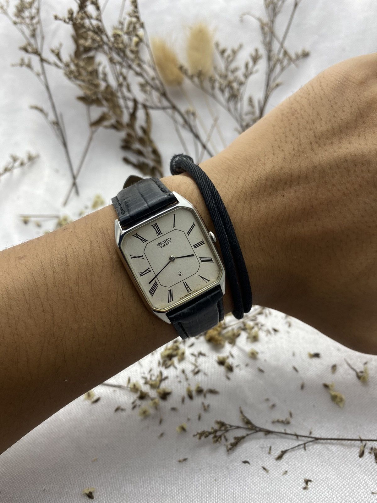 Seiko Seiko Tank Roman Index Inc Box Size 32 - 8 Thumbnail