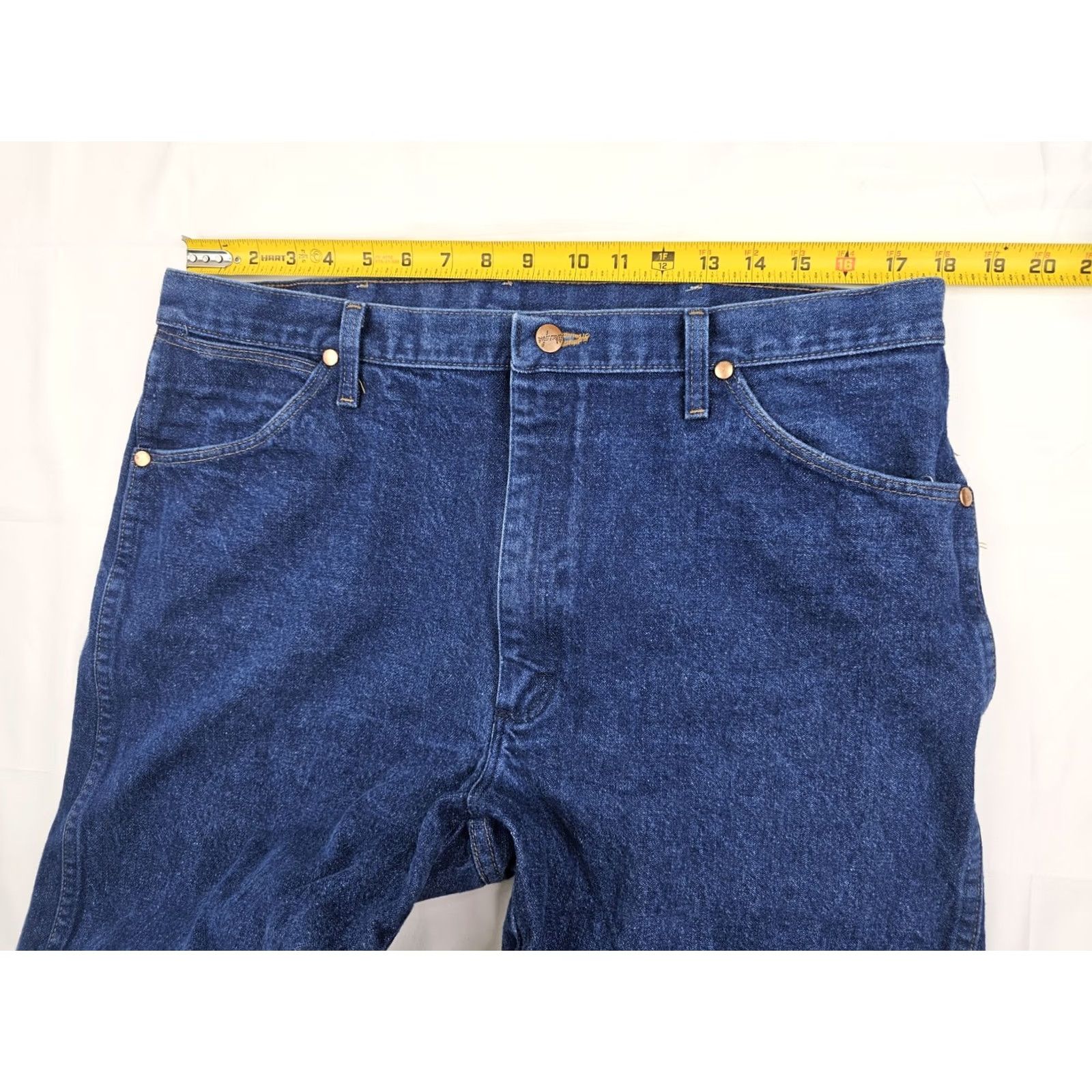Wrangler Wrangler 13MWZ Cowboy Cut Original Fit Denim Jeans Men 36x32 Regular Blue USA Cowboy Size US 36 / EU 52 - 5 Thumbnail