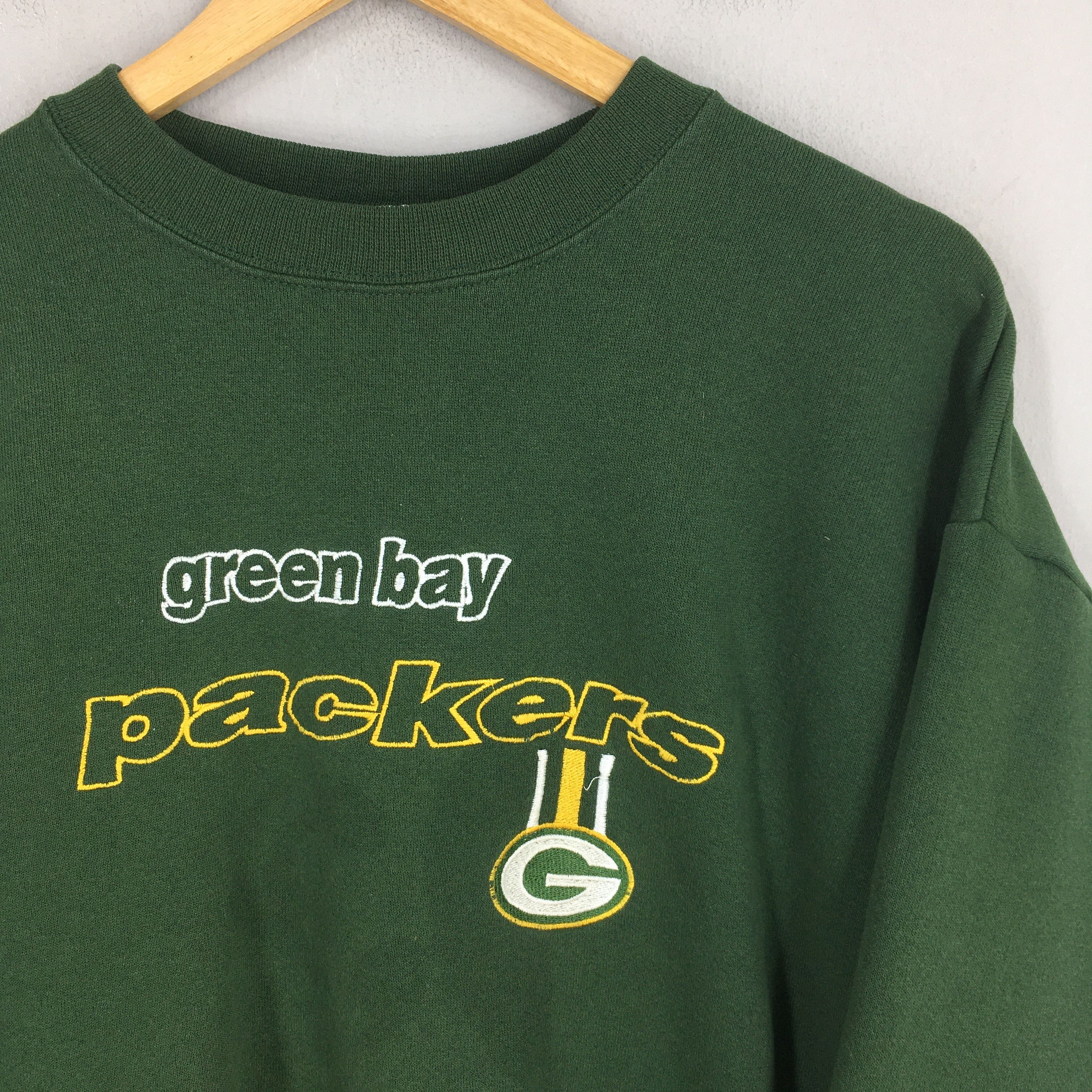 NFL × Vintage Vintage Green Bay Packers Football NFL Sweatshirt Large Size US L / EU 52-54 / 3 - 2 Thumbnail