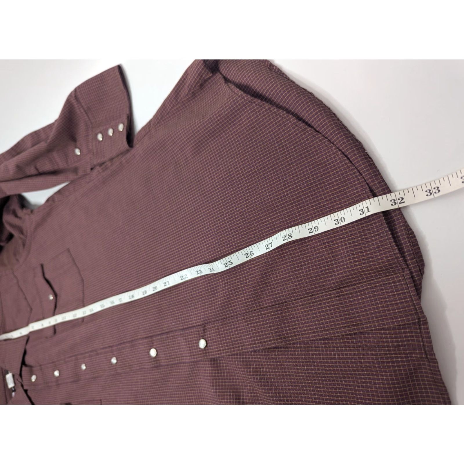 Vintage VINTAGE Flying R Ranchwear Shirt Western Cowboy 90s Striped Red Cotton Polyester Long Sleeve Snap Button-Up Size L Mens Size US L / EU 52-54 / 3 - 4 Thumbnail