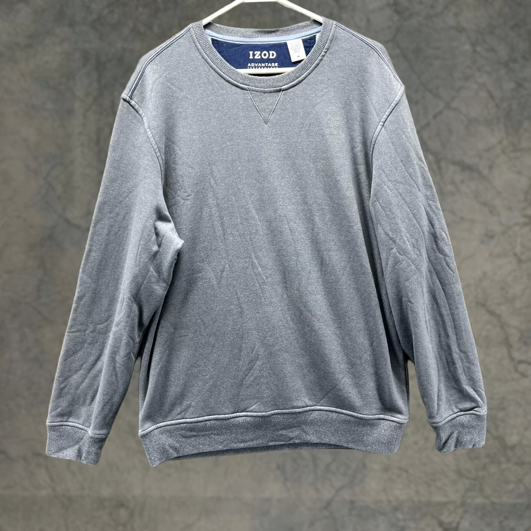 Izod Izod Sweatshirt Mens M Gray Stretch Crewneck Pullover Casual Size US M / EU 48-50 / 2 - 1 Thumbnail