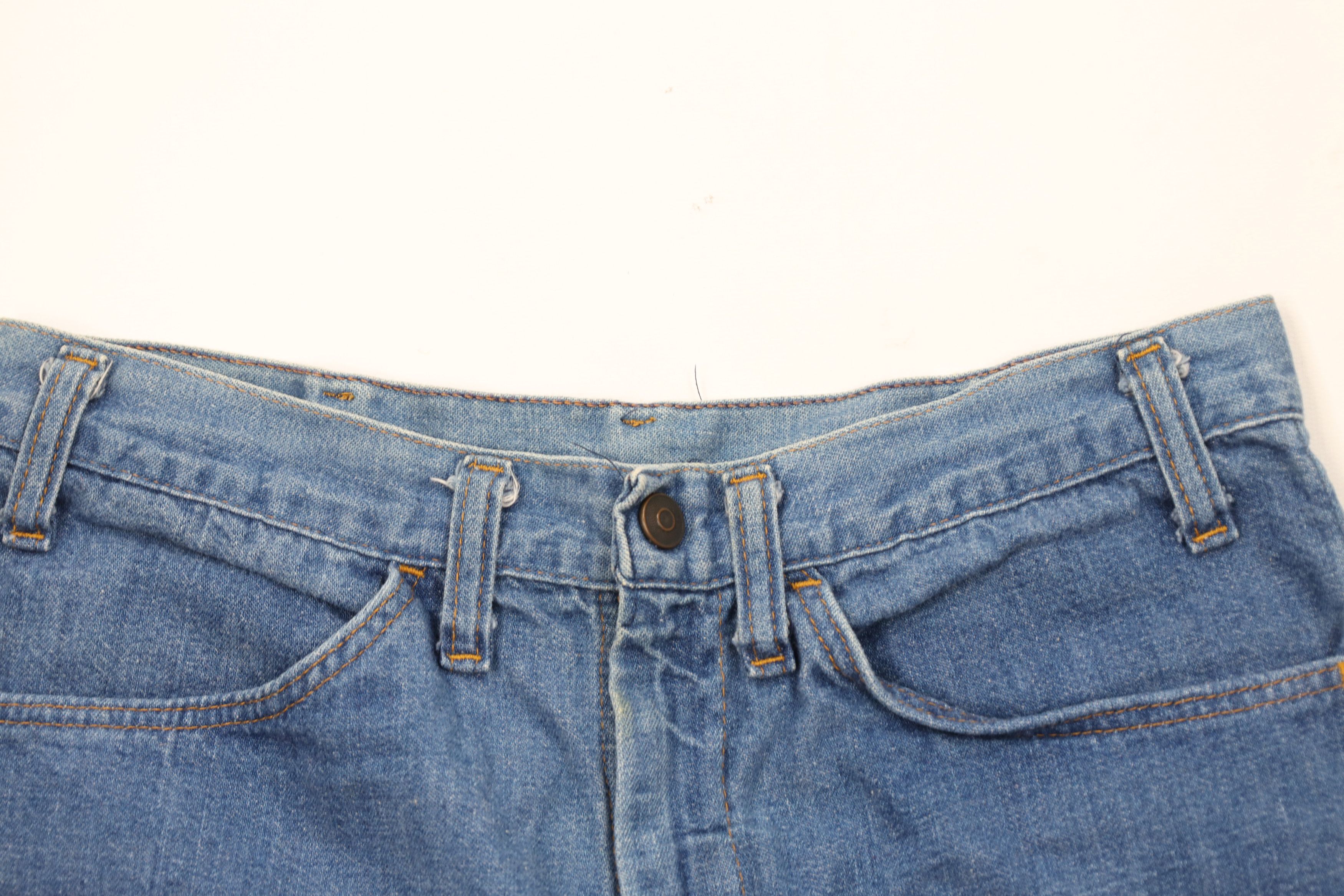Vintage Vintage 60s 70s Streetwear Denim Jean Short Shorts USA Size US 30 / EU 46 - 2 Thumbnail