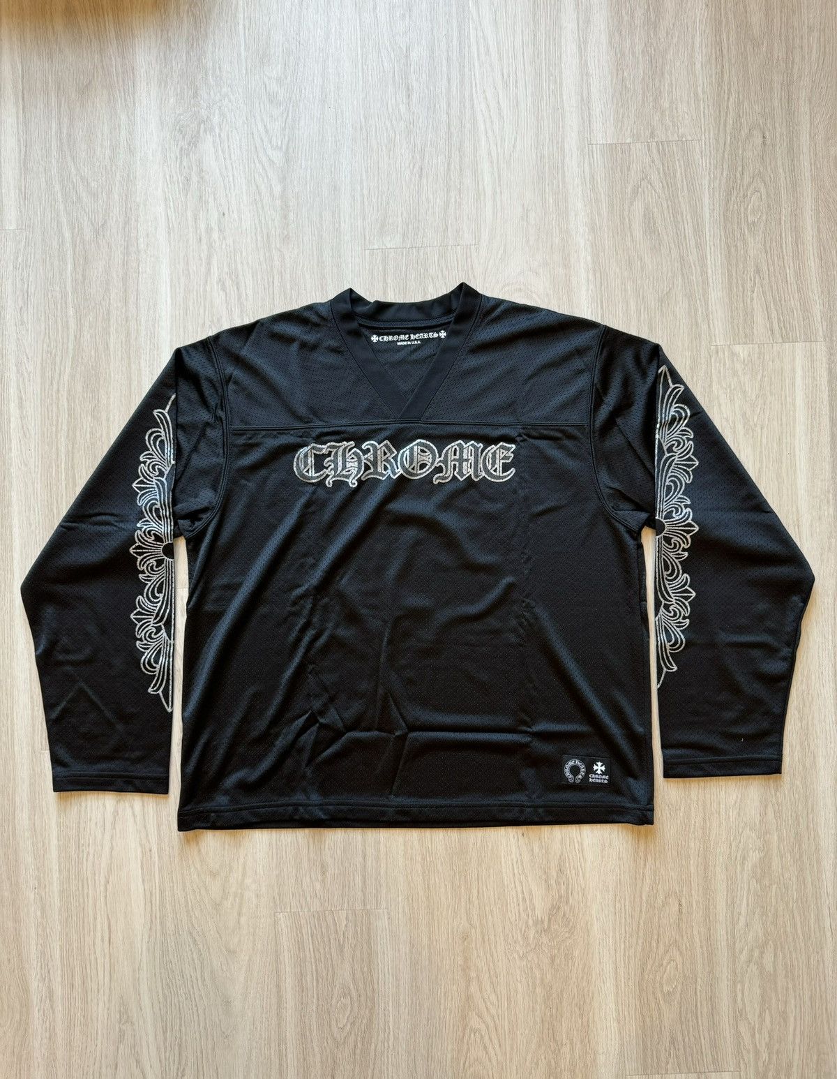 Chrome Hearts Chrome Hearts Stadium Warm Up Long Sleeve Jersey | Grailed