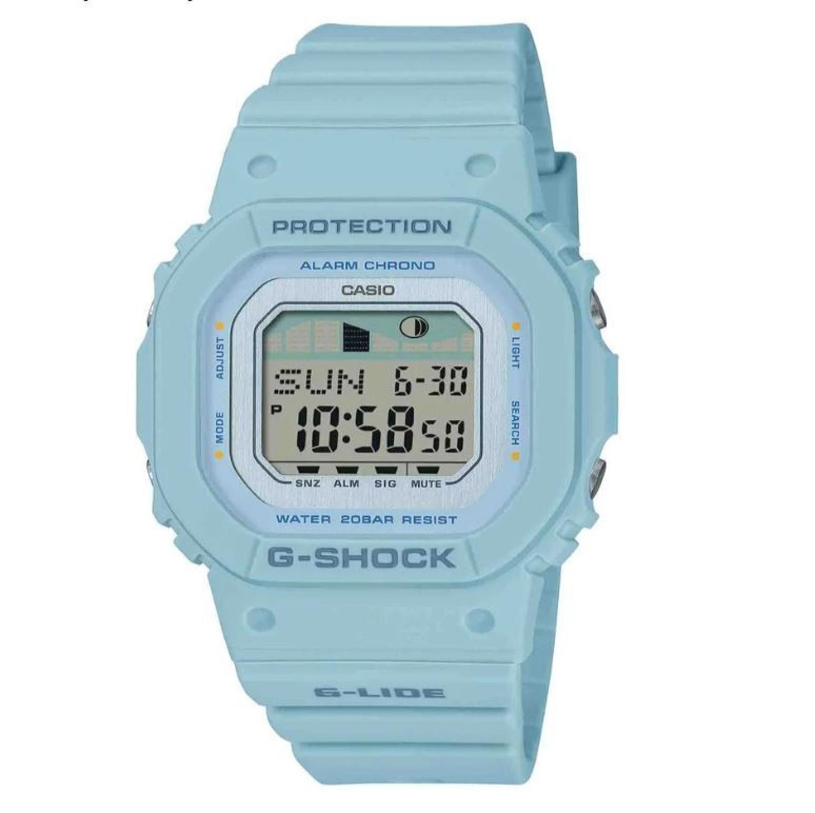 Casio G-Shock GLX5600 Surfing With Nature Digital Blue Size ONE SIZE - 2 Thumbnail