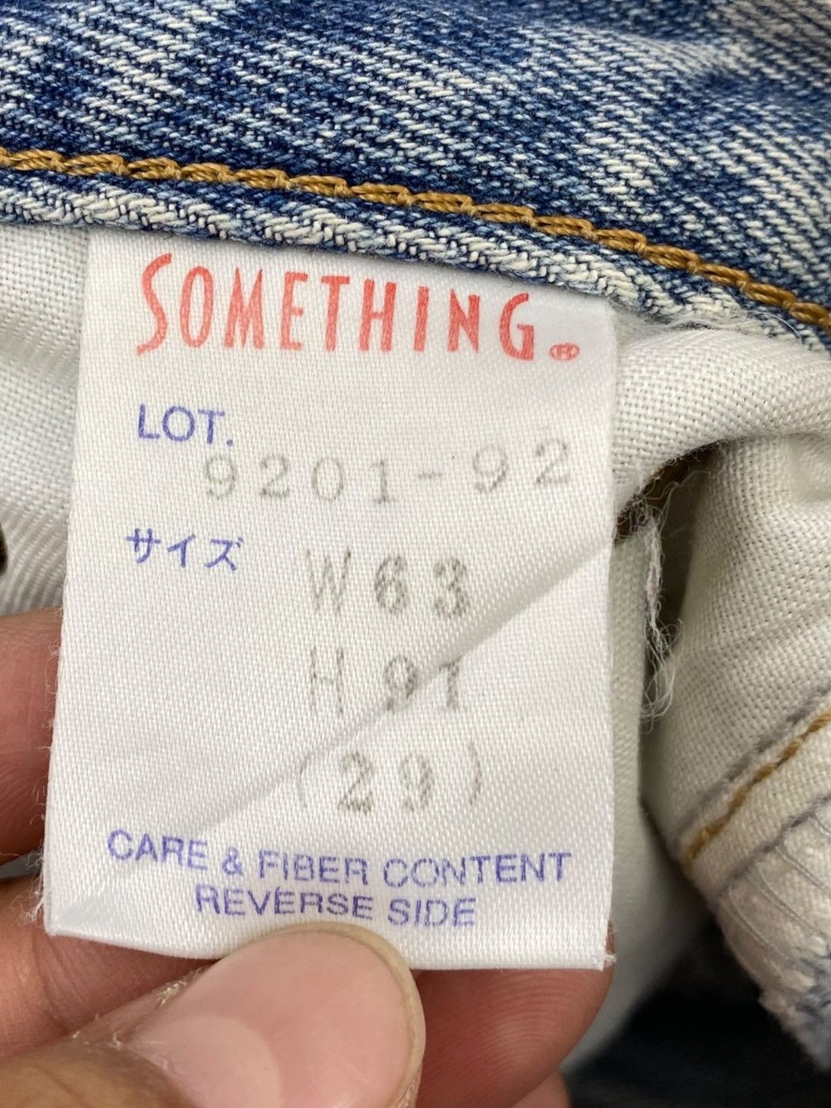 Edwin Edwin Acid Wash Straight Leg Style Jeans Size 24" / US 00 / IT 34 - 12 Thumbnail