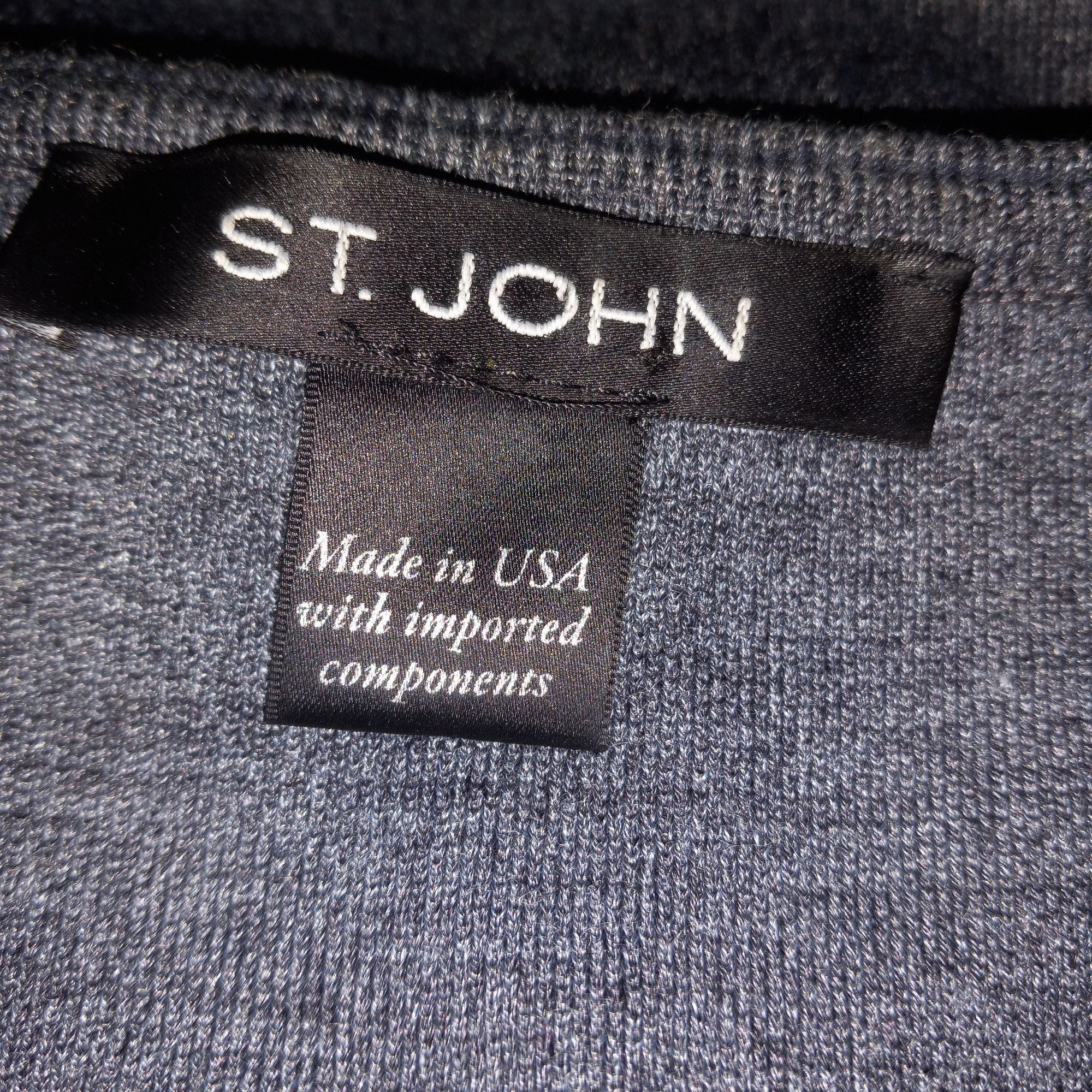 St. John St John Size S Shell Tank Top Gray Santiago Knit Scoop Neck Size S / US 4 / IT 40 - 5 Thumbnail