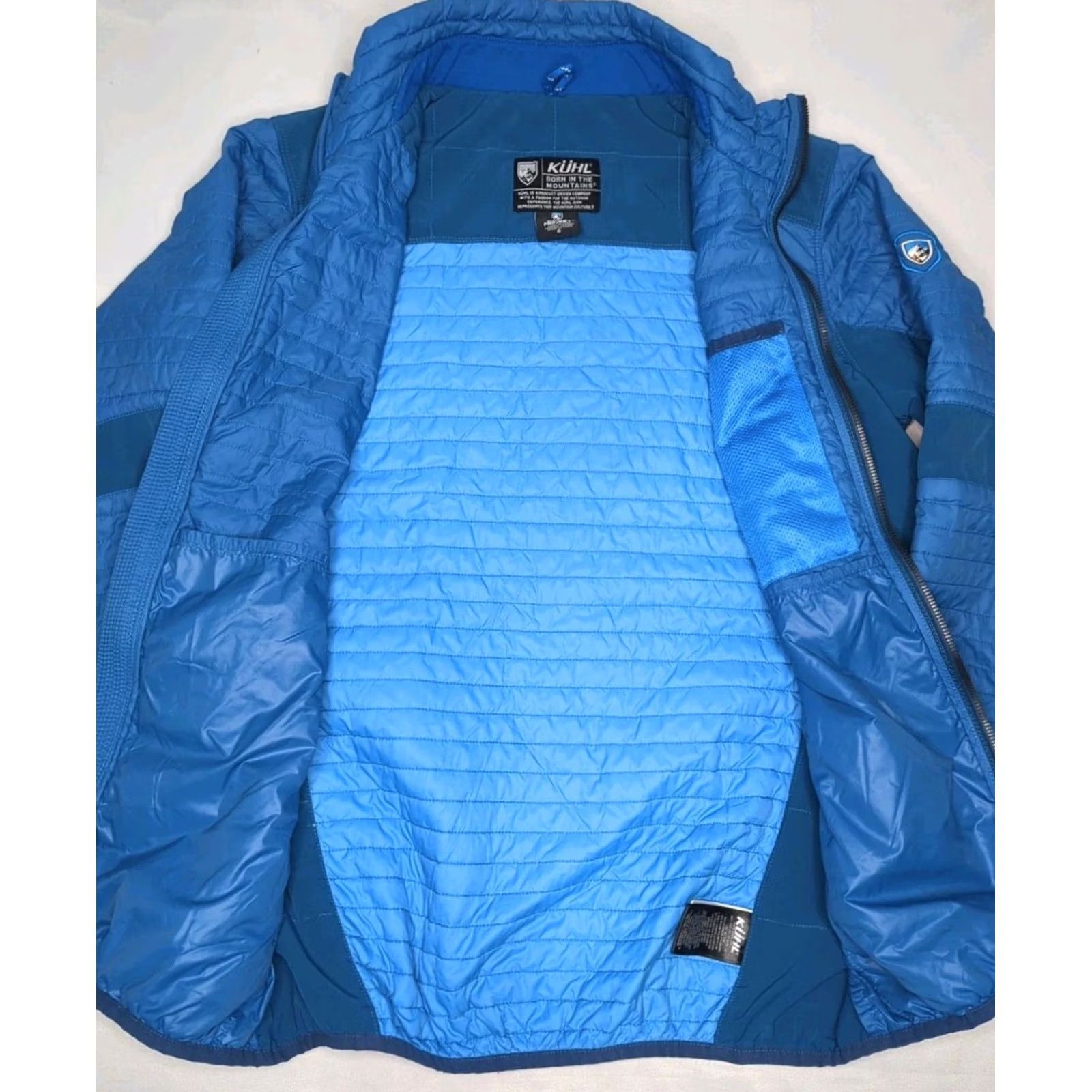 Vintage Kuhl Projekt Firefly Ultralight Primaloft Quilted Puffer Jacket Blue Mens Small Size US S / EU 44-46 / 1 - 7 Thumbnail