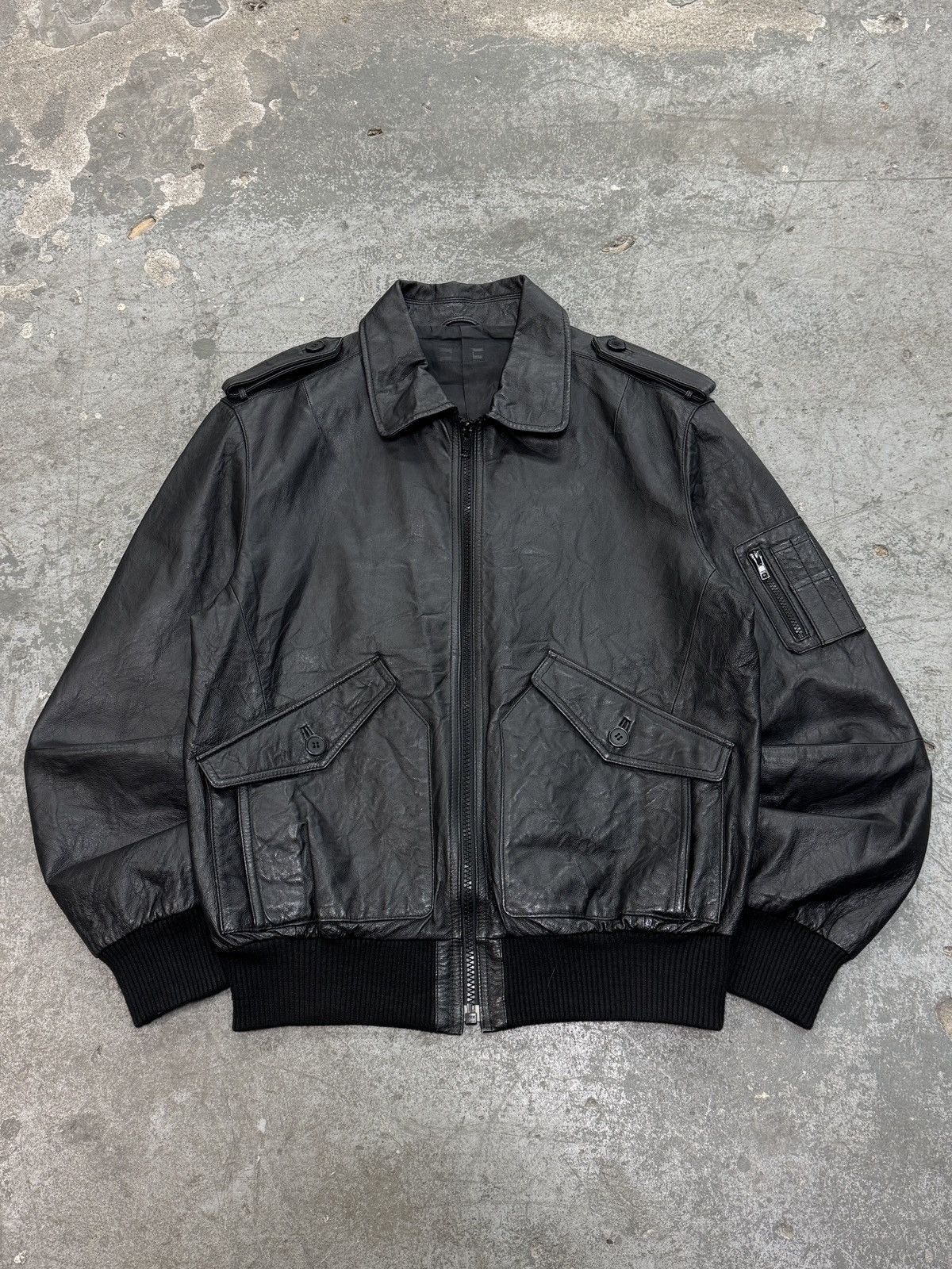 Japanese Brand Vintage Real Leather Racing Jacket Primavera Size US L / EU 52-54 / 3 - 3 Thumbnail