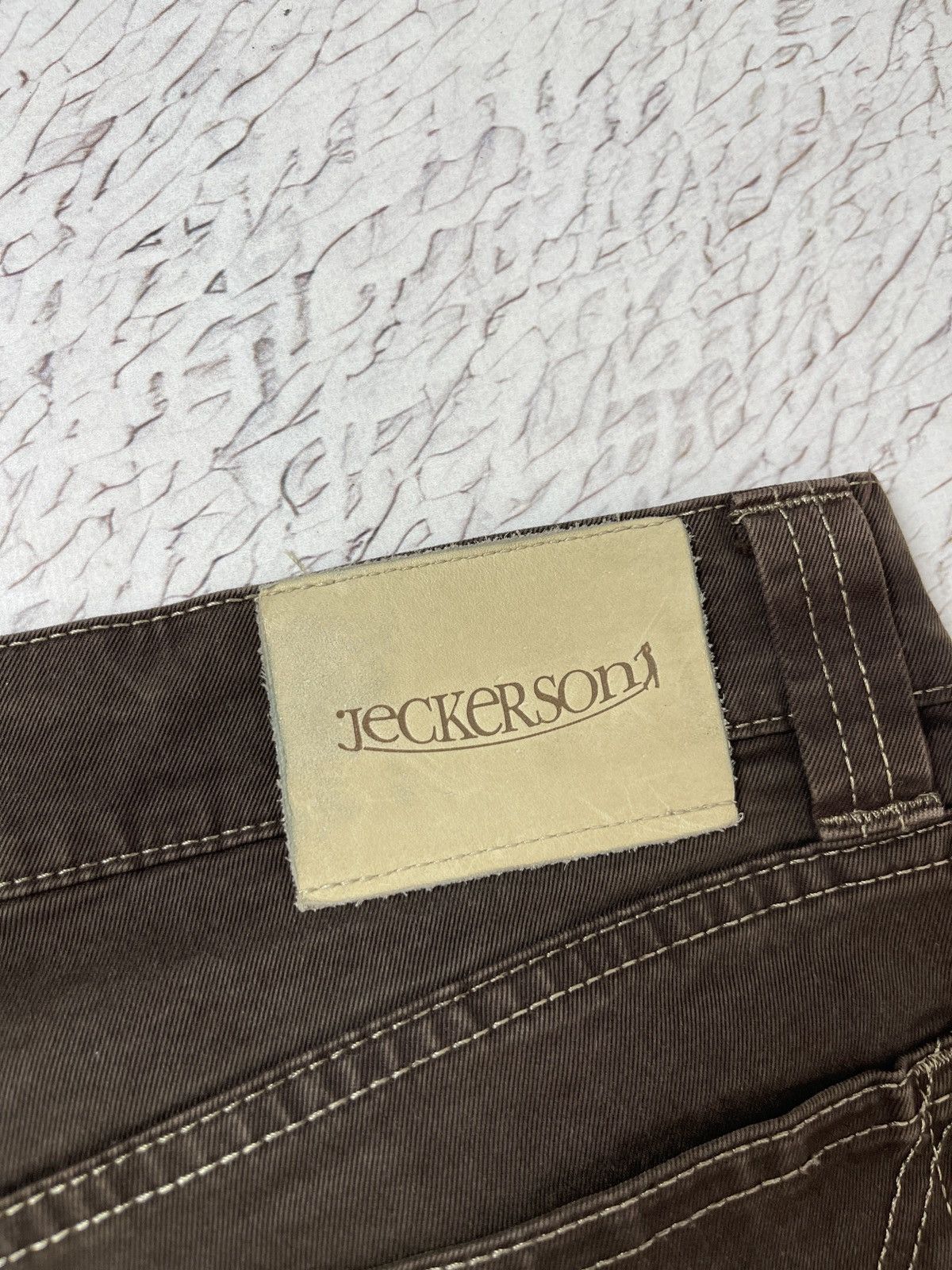Jeckerson Jeckerson vintage brown smart casual denim pants Size US 34 / EU 50 - 24 Thumbnail