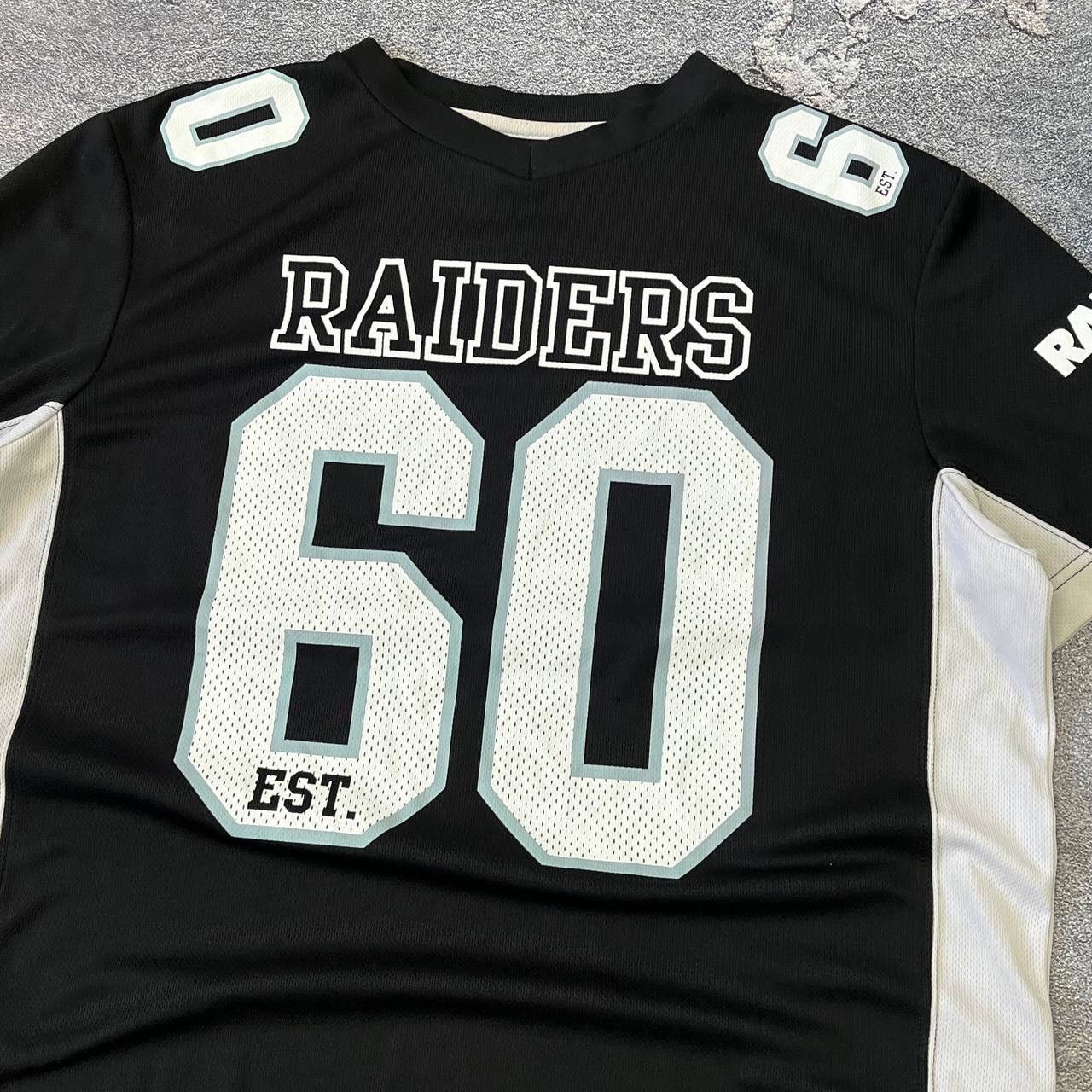 Vintage Fanatics NFL Las Vegas Raiders Core Foundation Polymesh Top Size US M / EU 48-50 / 2 - 12 Thumbnail