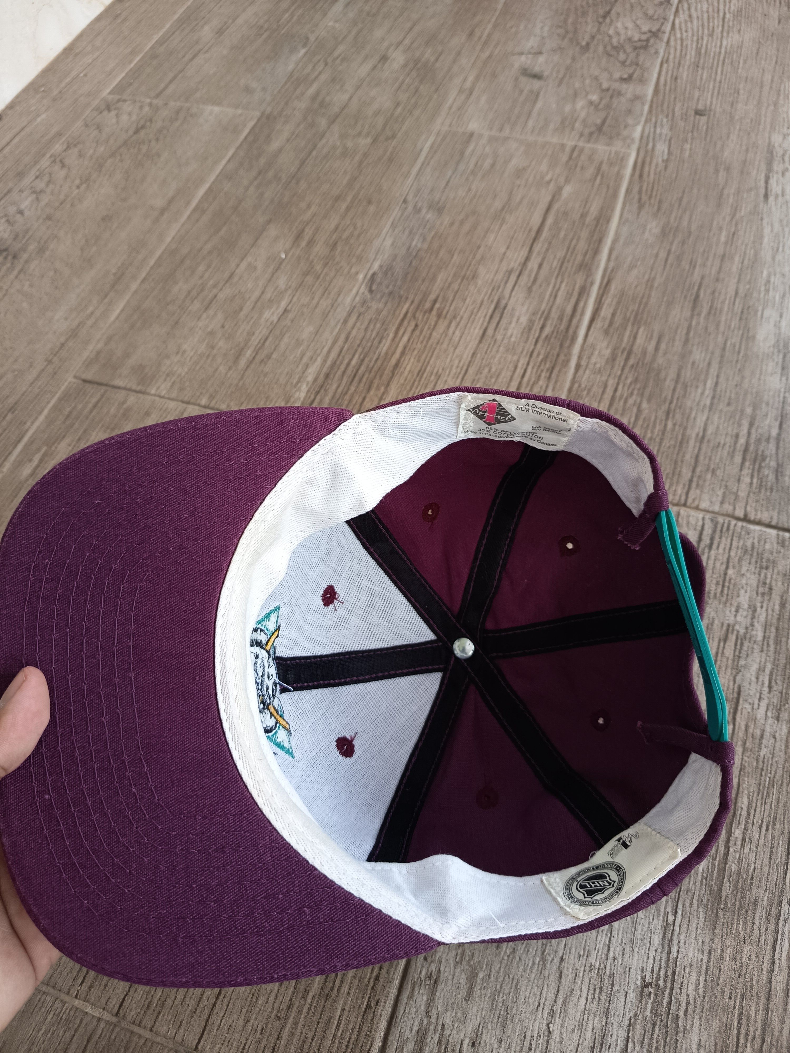 NHL Vintage 90's Mighty Ducks Hats Size ONE SIZE - 4 Thumbnail