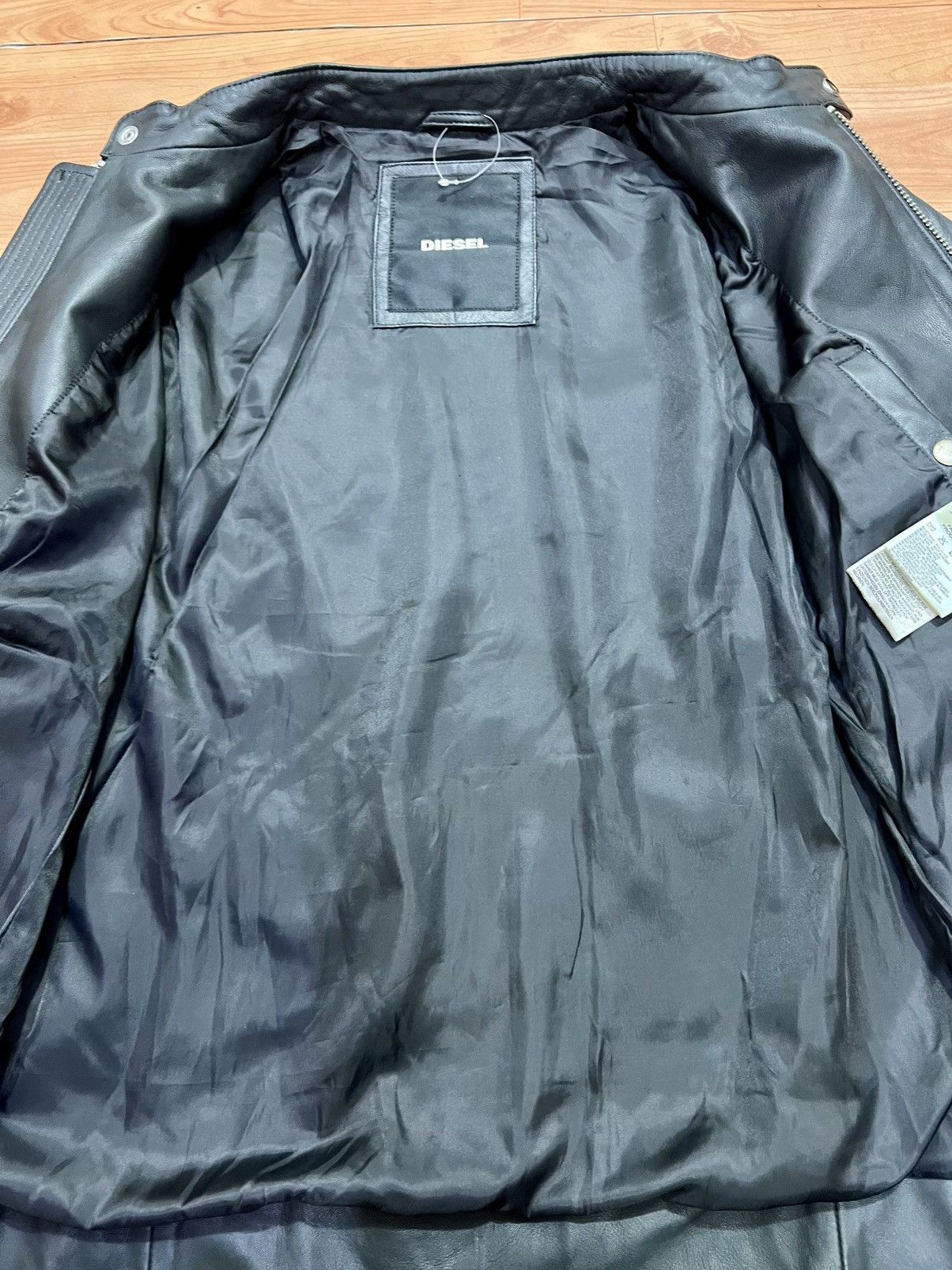 Diesel Diesel leather jacket size L Size US L / EU 52-54 / 3 - 10 Thumbnail