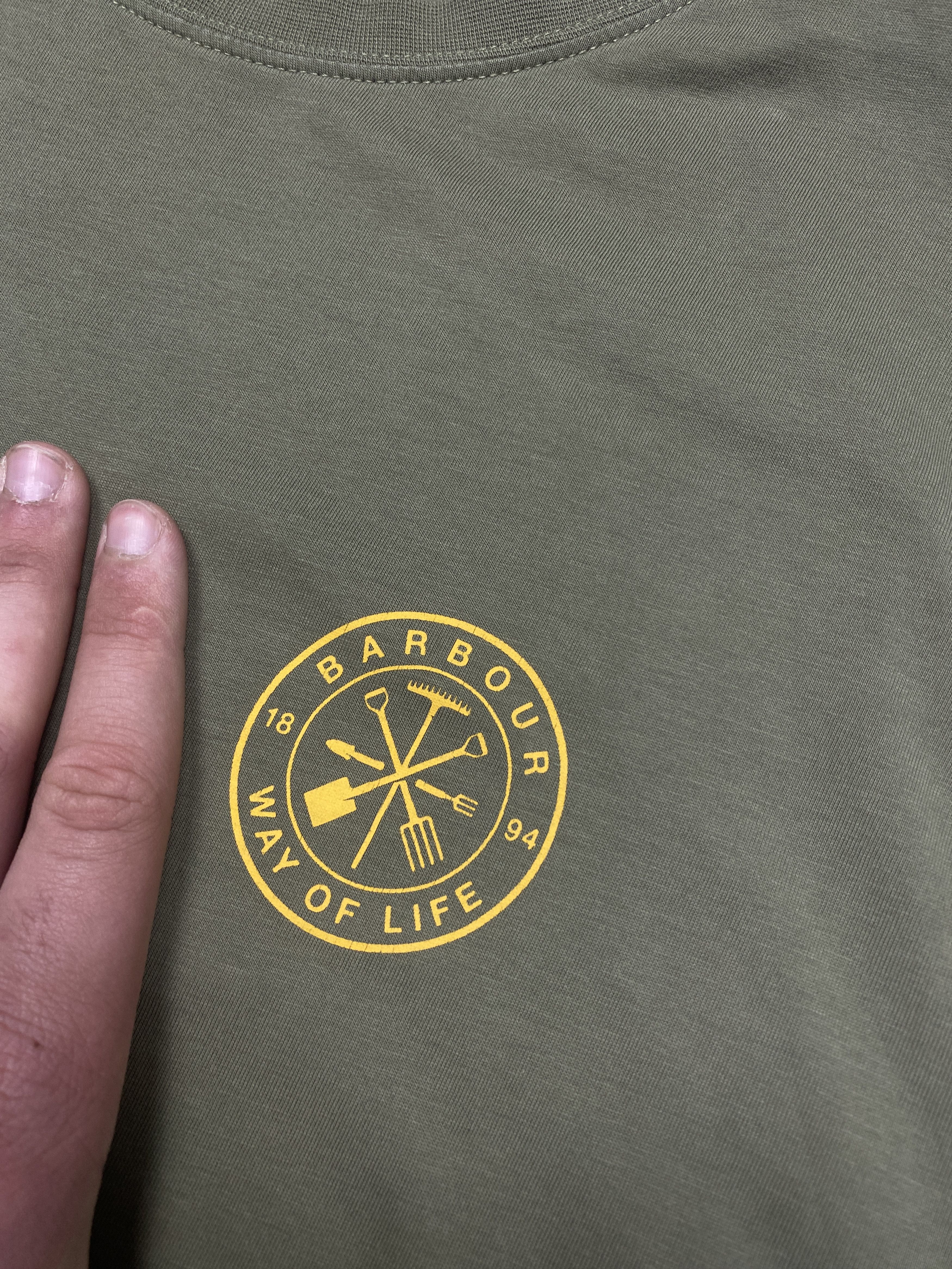 Barbour Barbour Mens T-Shirt Size US XL / EU 56 / 4 - 7 Thumbnail